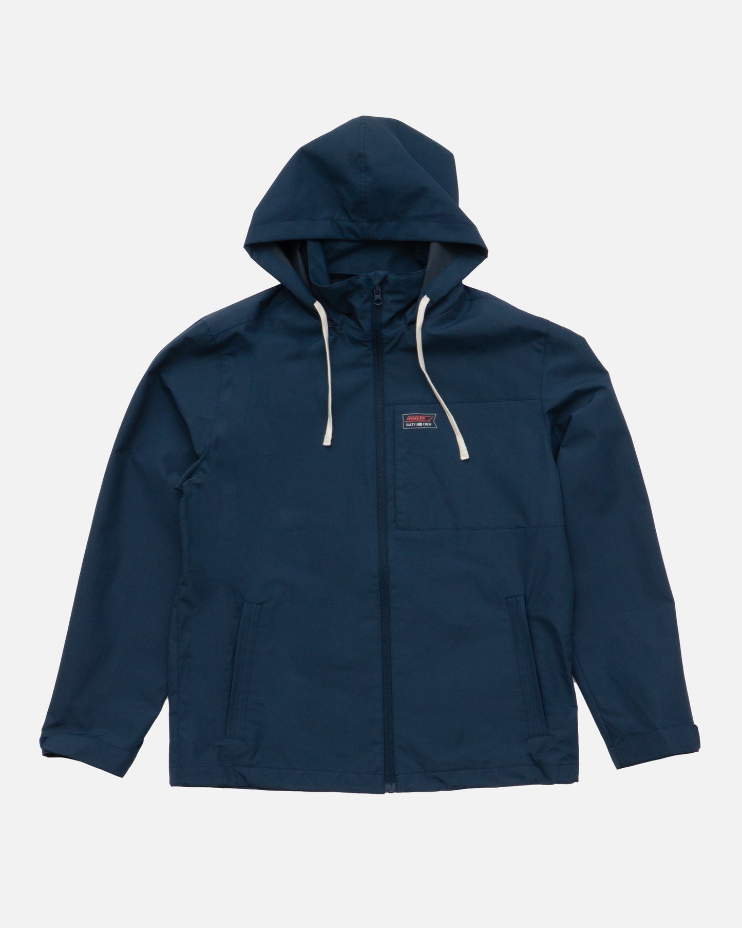 Front view of the Whaler Windbreaker - Navy. 