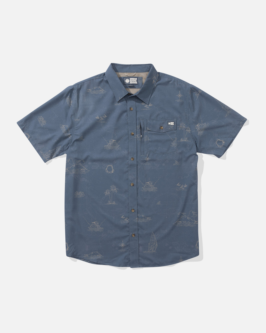 Salty Crew Feeding Frenzy UV Woven