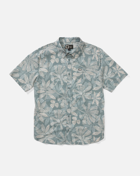 Drifter UV Button Up - Atlantic Green | Salty Crew