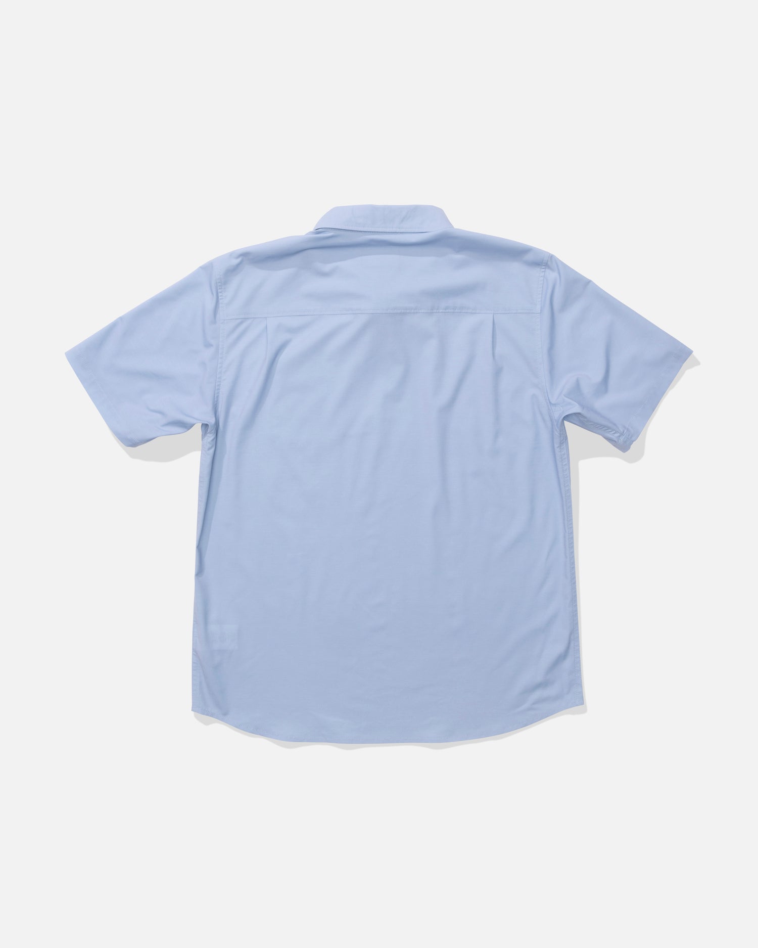 Back view of the Drifter UV Polo - Air Blue. 