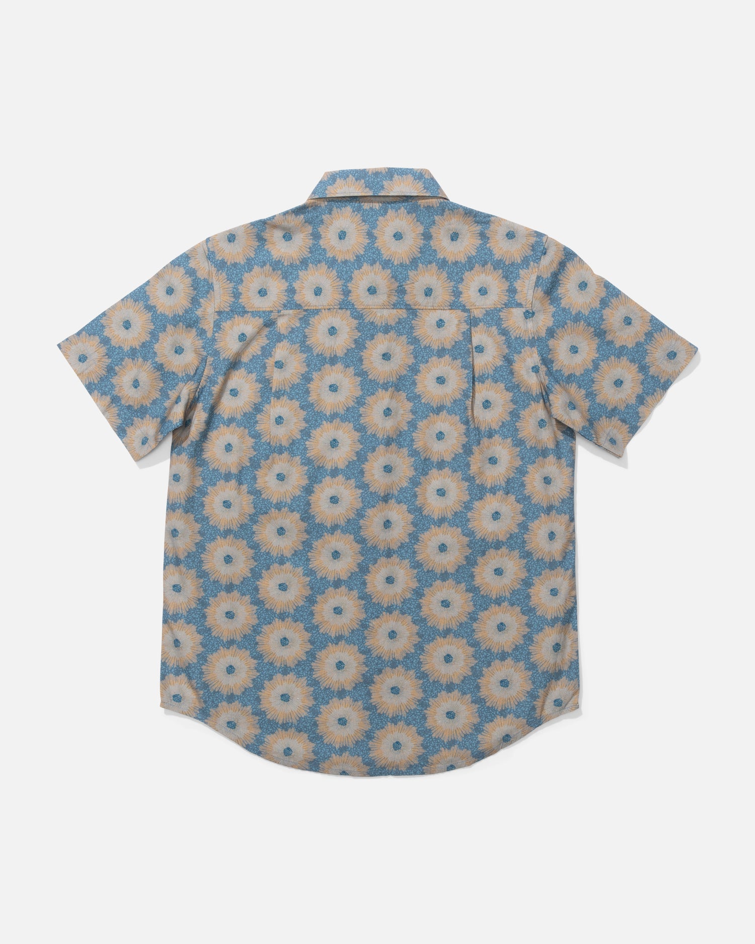 Back view of the Crew Boys Button Up - Slate. 