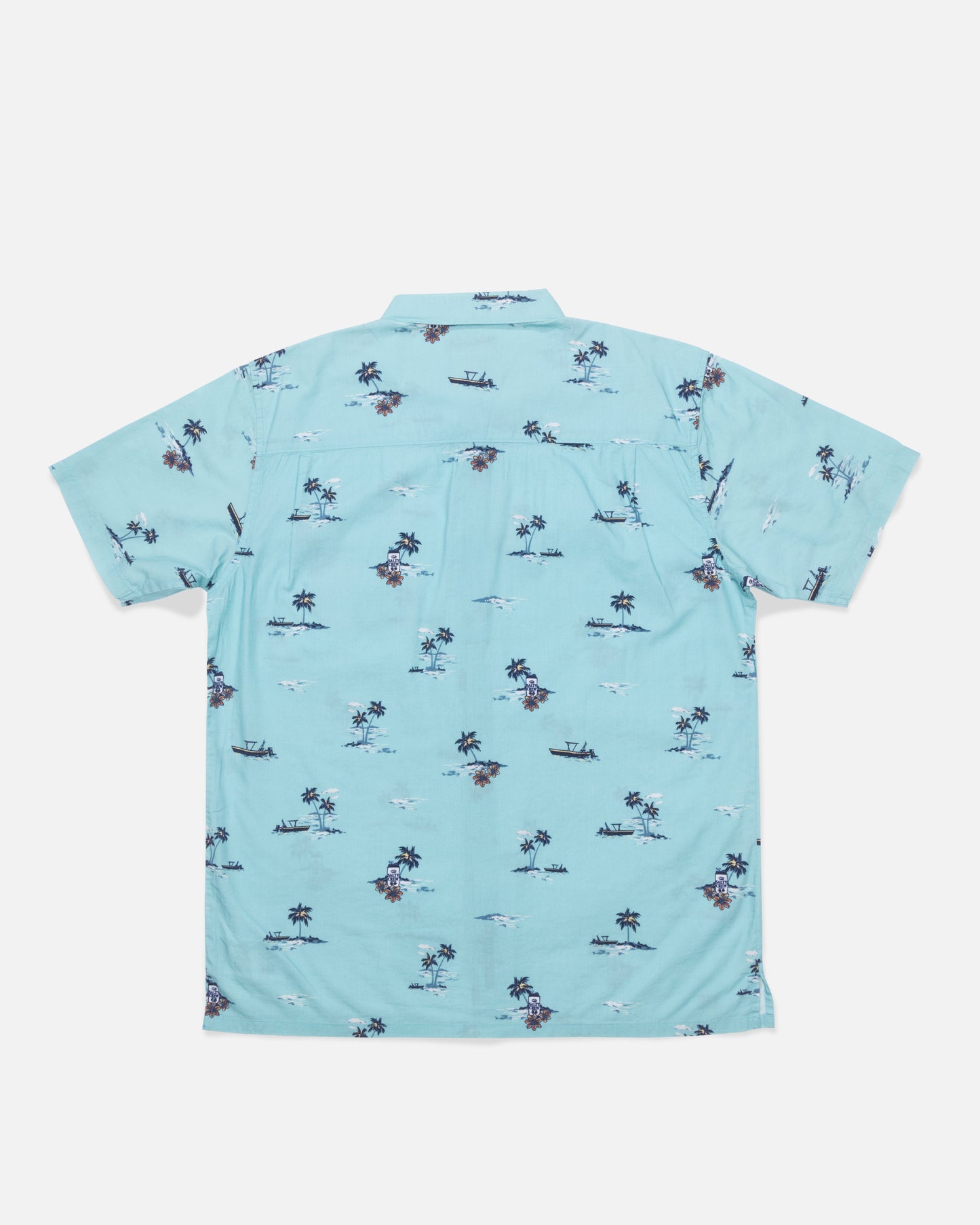 Salty Brew Button Up - Mackerel