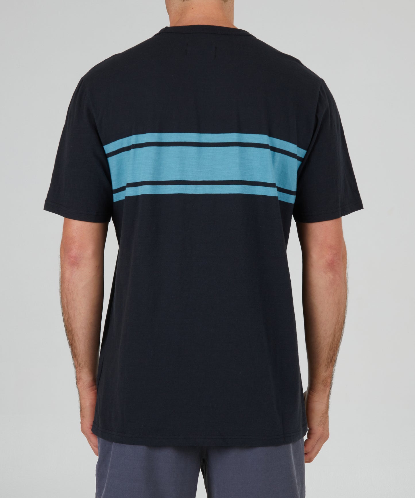back view of Clubhouse Black S/S Knit 