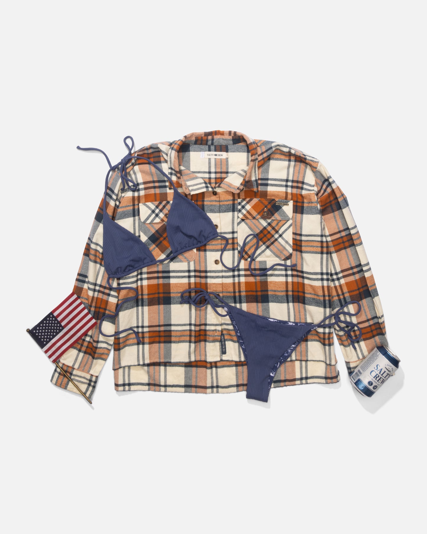 Seafarer Tri Bikini Top - Indigo
