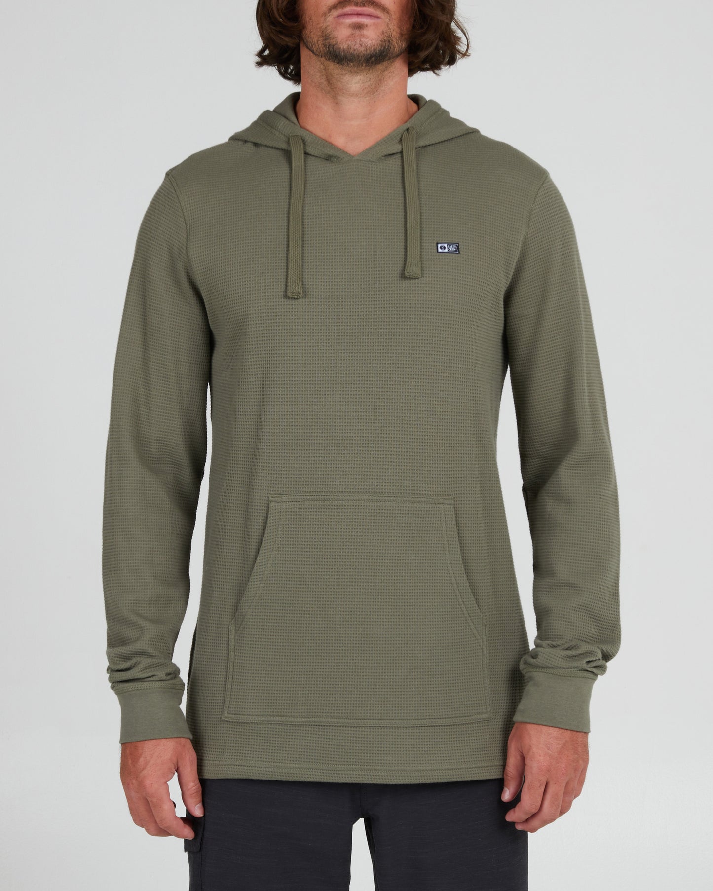 Men's hooded thermal shirt top