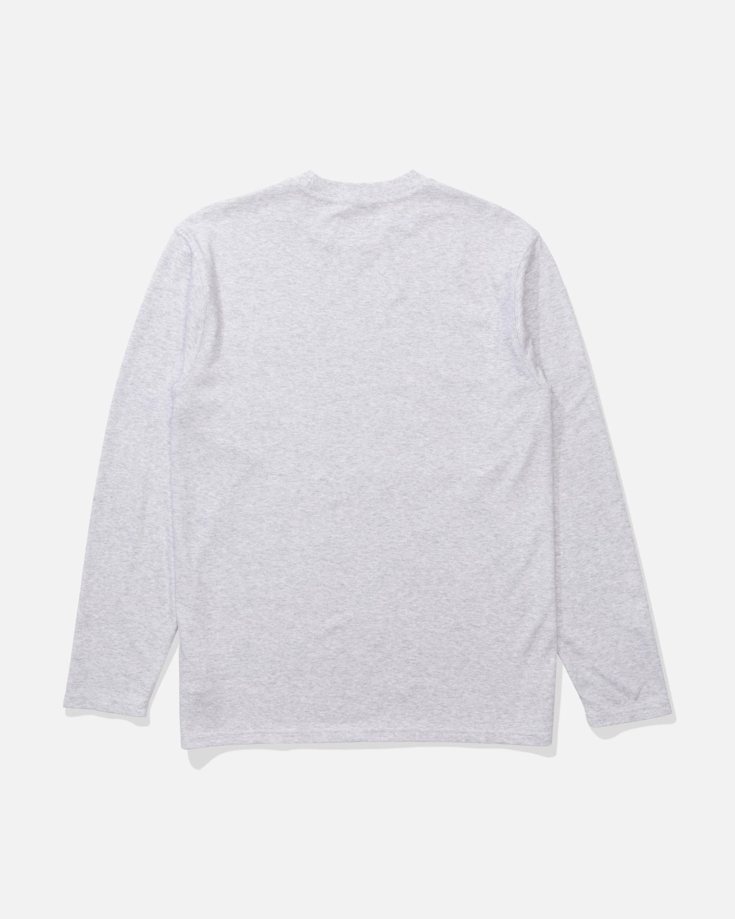 Back view of the Cast Off Long Sleeve Thermal - Athletic Heather. 