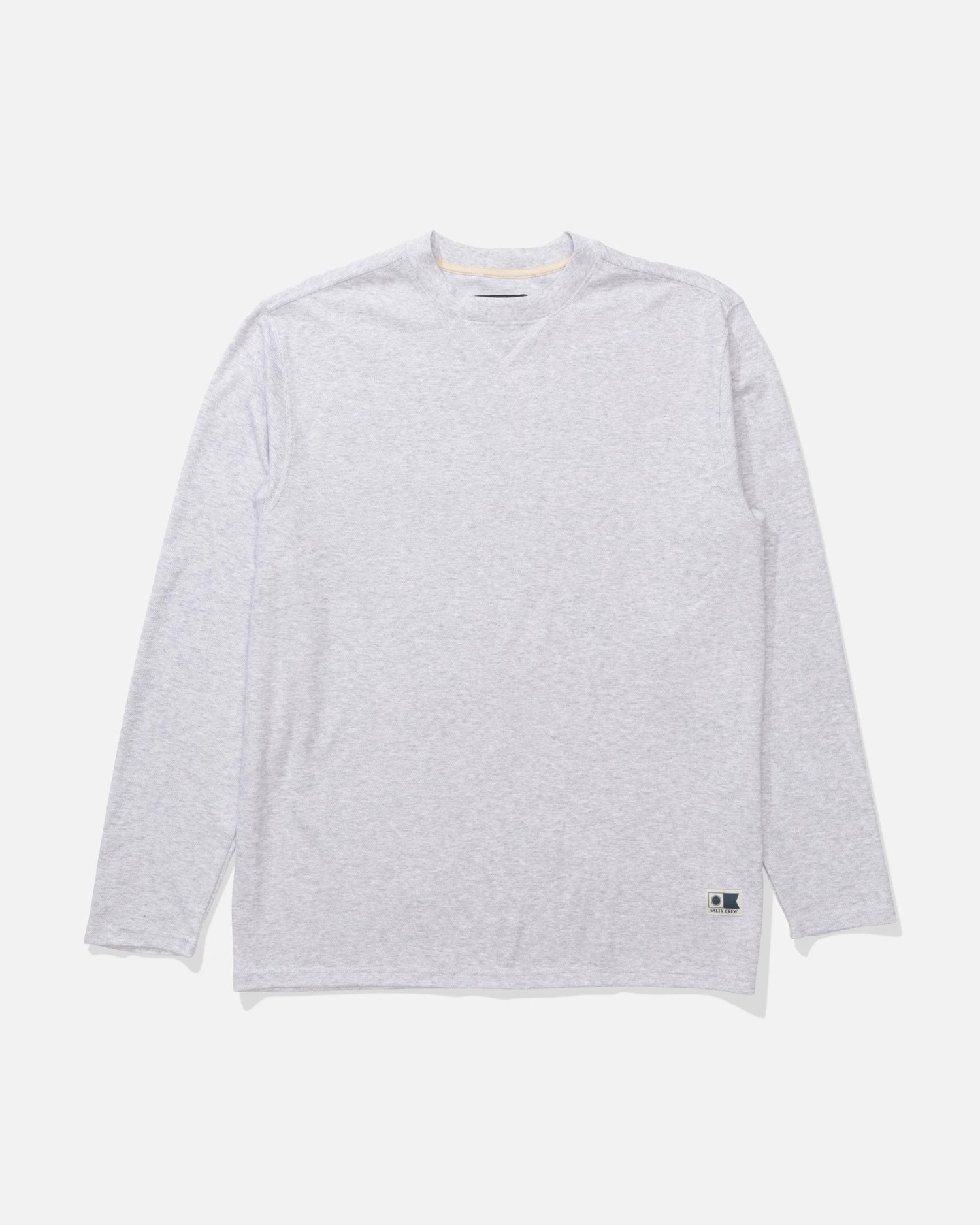 Front view of the Cast Off Long Sleeve Thermal - Athletic Heather. 