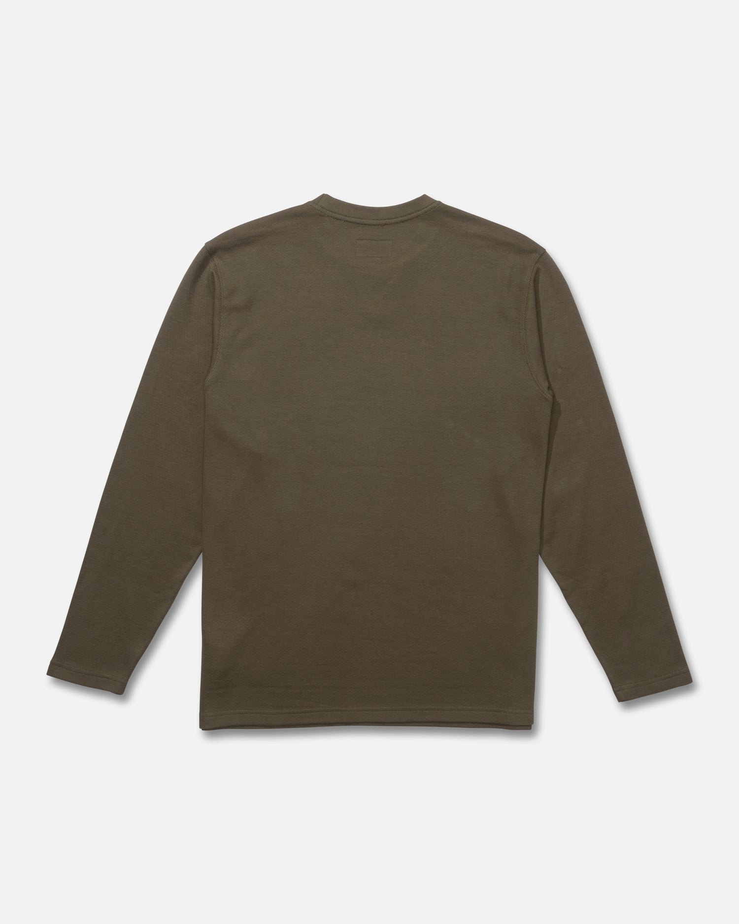 Back view of the Cast Off Long Sleeve Thermal - Four Leaf Clover. 