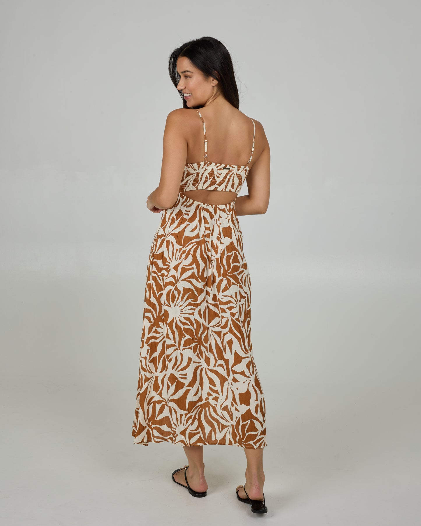 Ray Days Midi Dress - Auburn