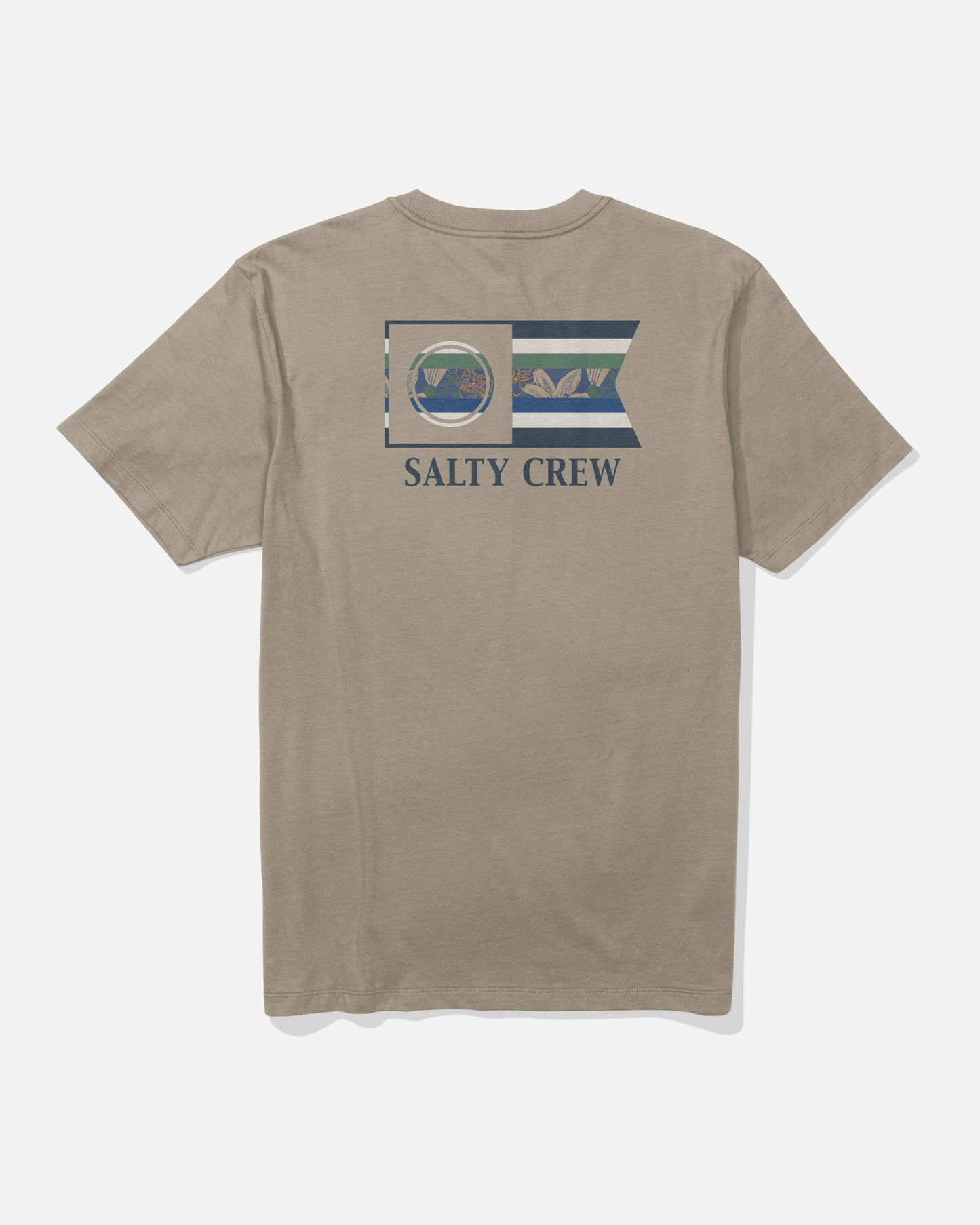 Back view of the Flagship Tee - Twig. 