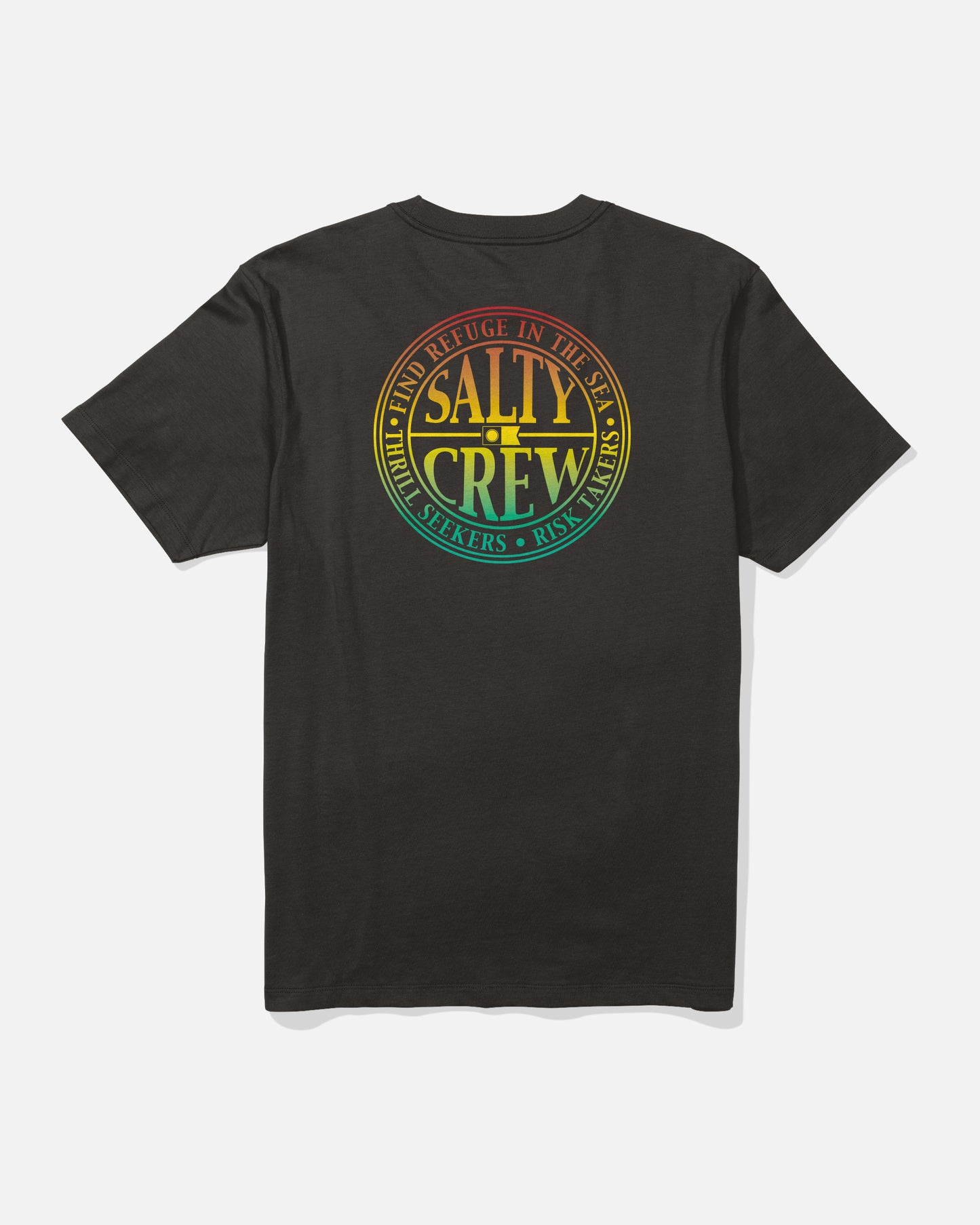 Back view of the Global Crew Tee - Black. 