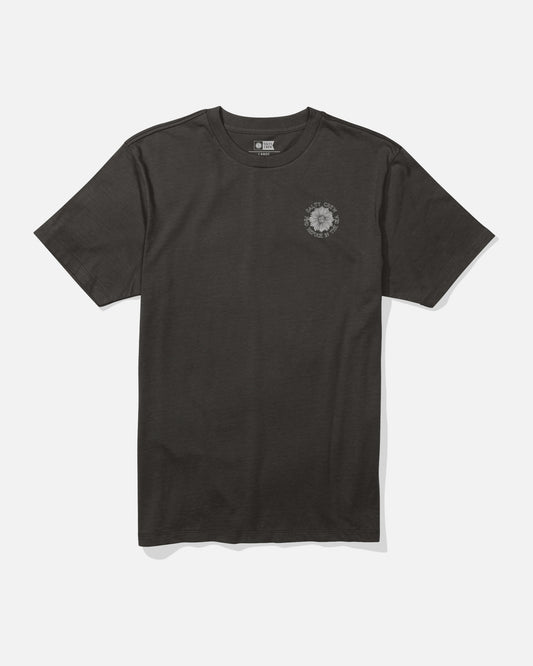 Front view of the Coral Head Tee - Black. 