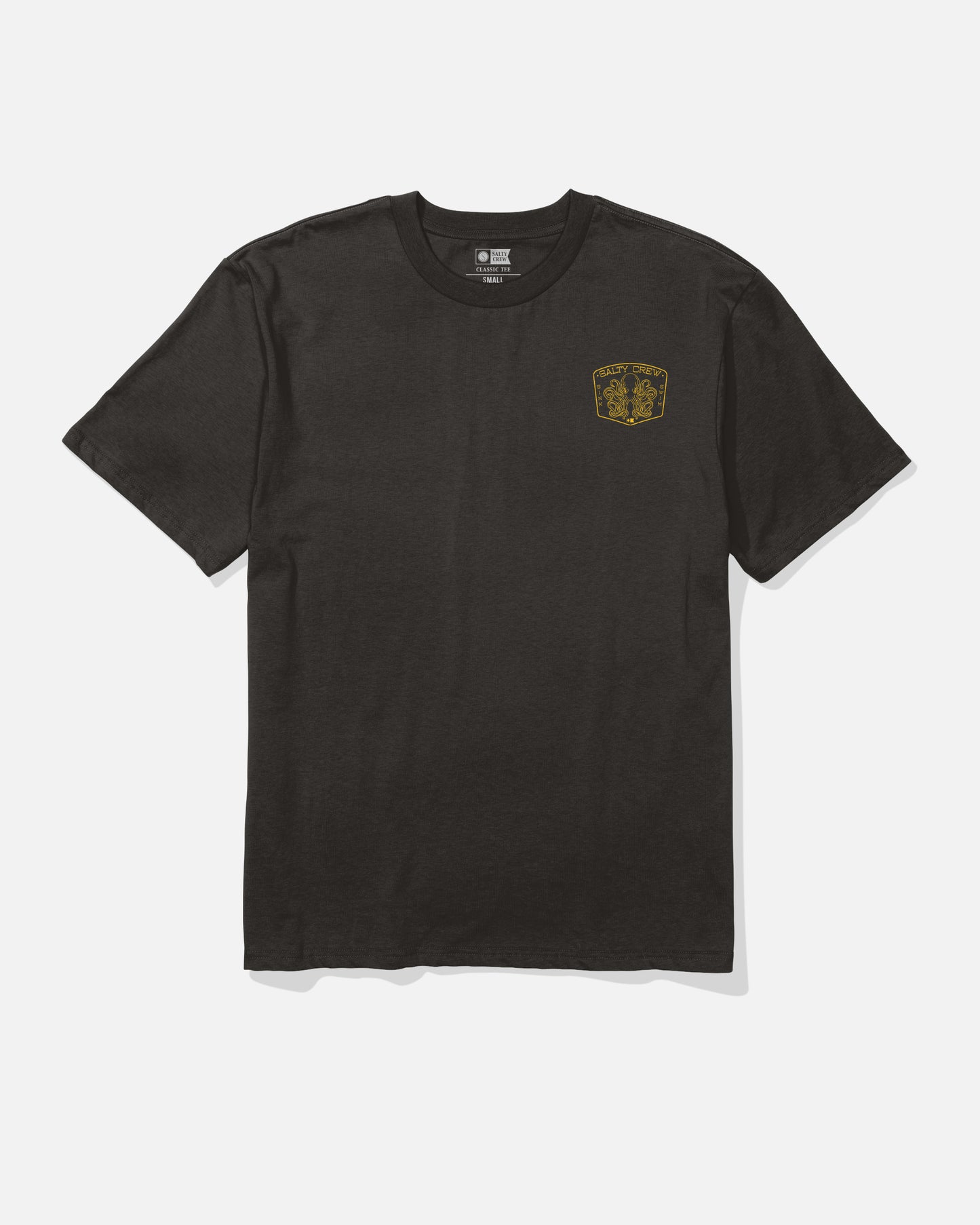Front view of the Tako Club Classic Tee - Black. 
