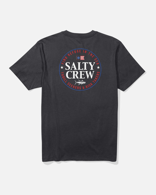 back view of America Legend Tee - Black