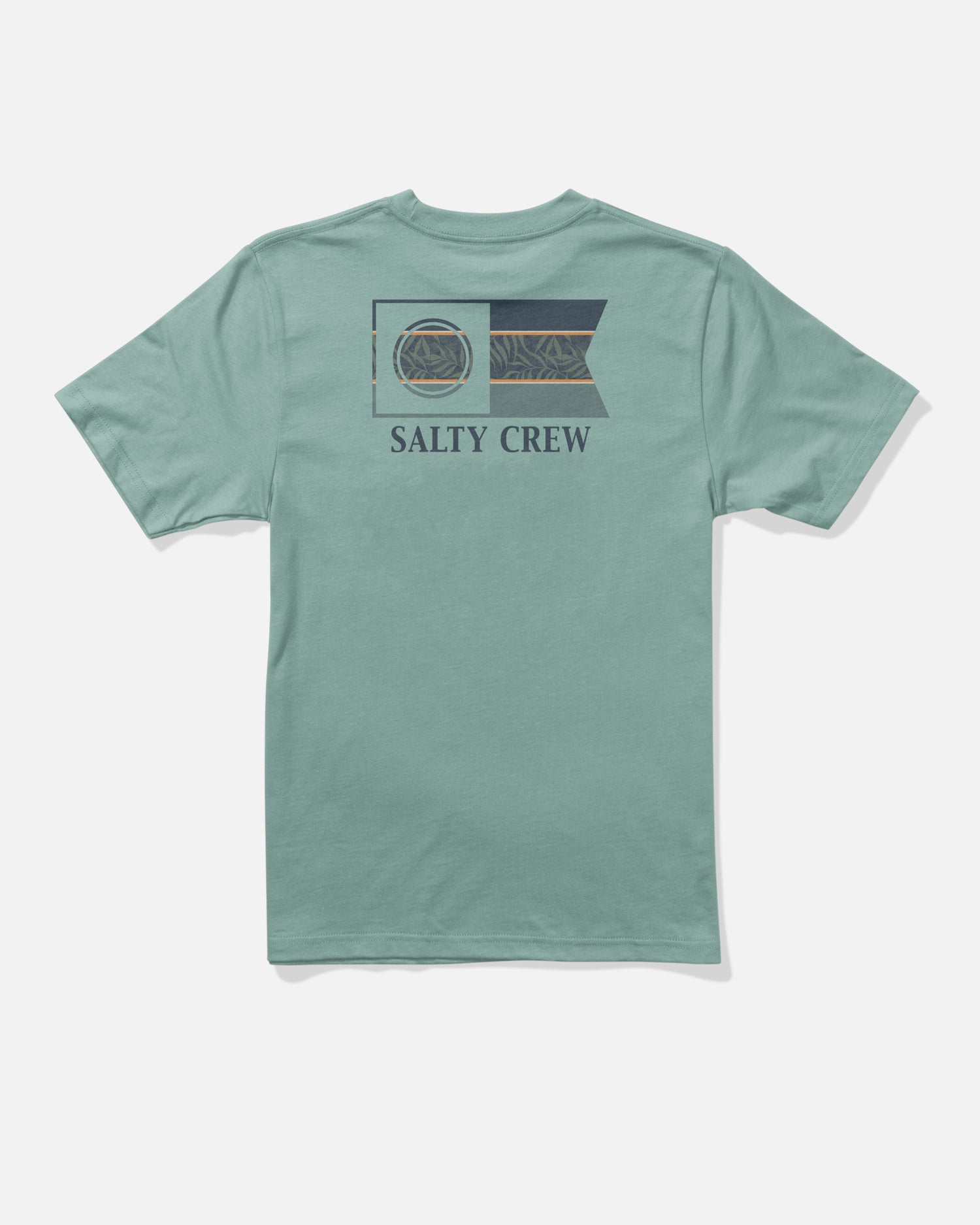 Back view of the Flagship Boys Tee - Mackerel. 