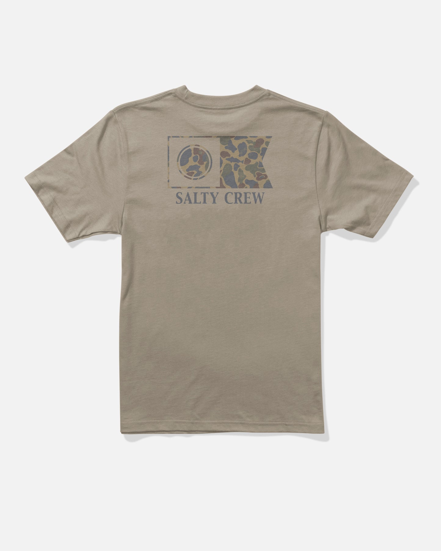 Back view of the Flagship Boys Tee - Twig. 