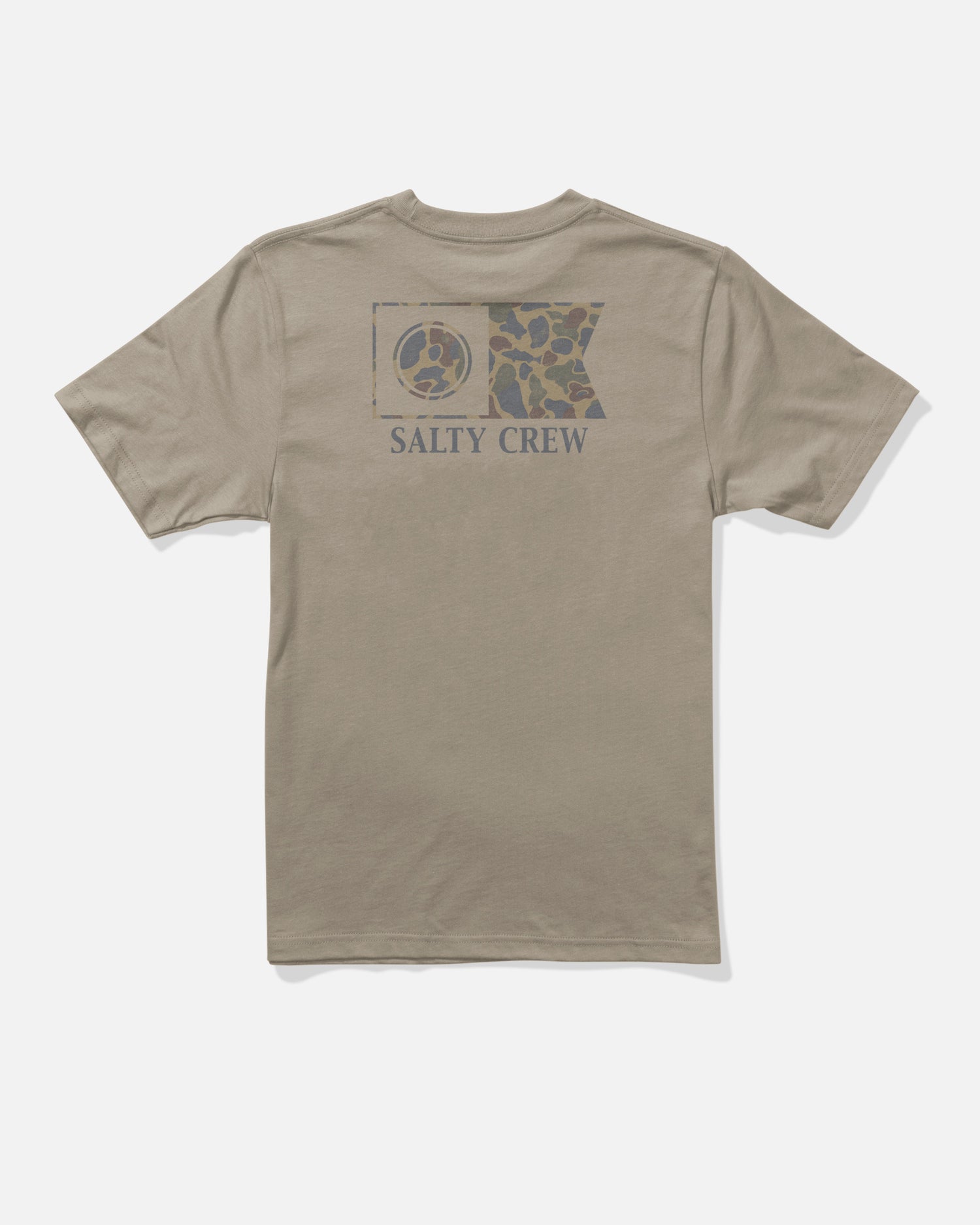 Back view of the Flagship Boys Tee - Twig. 