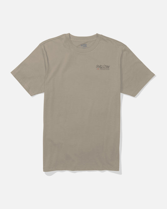 Front view of the Fluid Tee - Twig. 