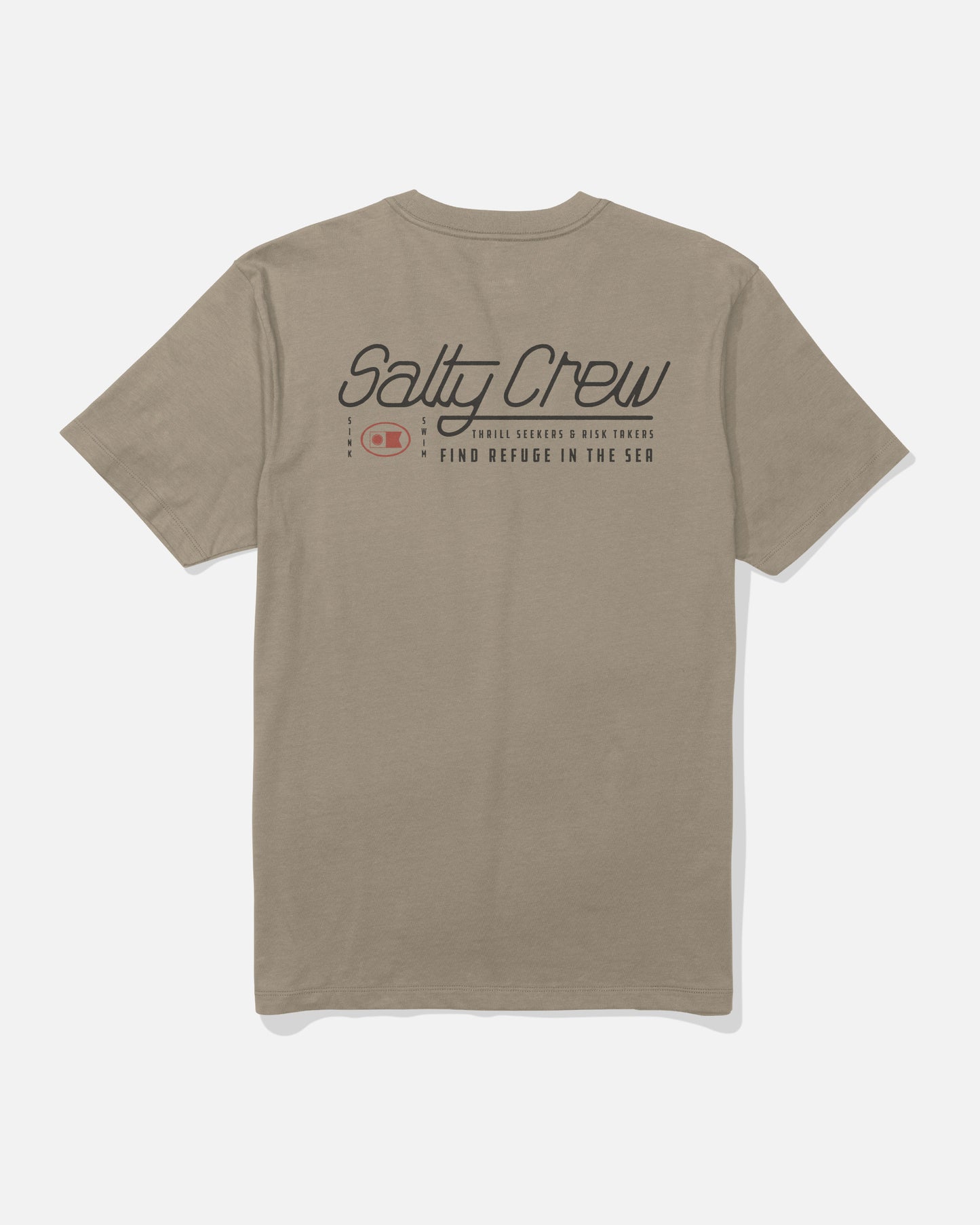Back view of the Fluid Tee - Twig. 