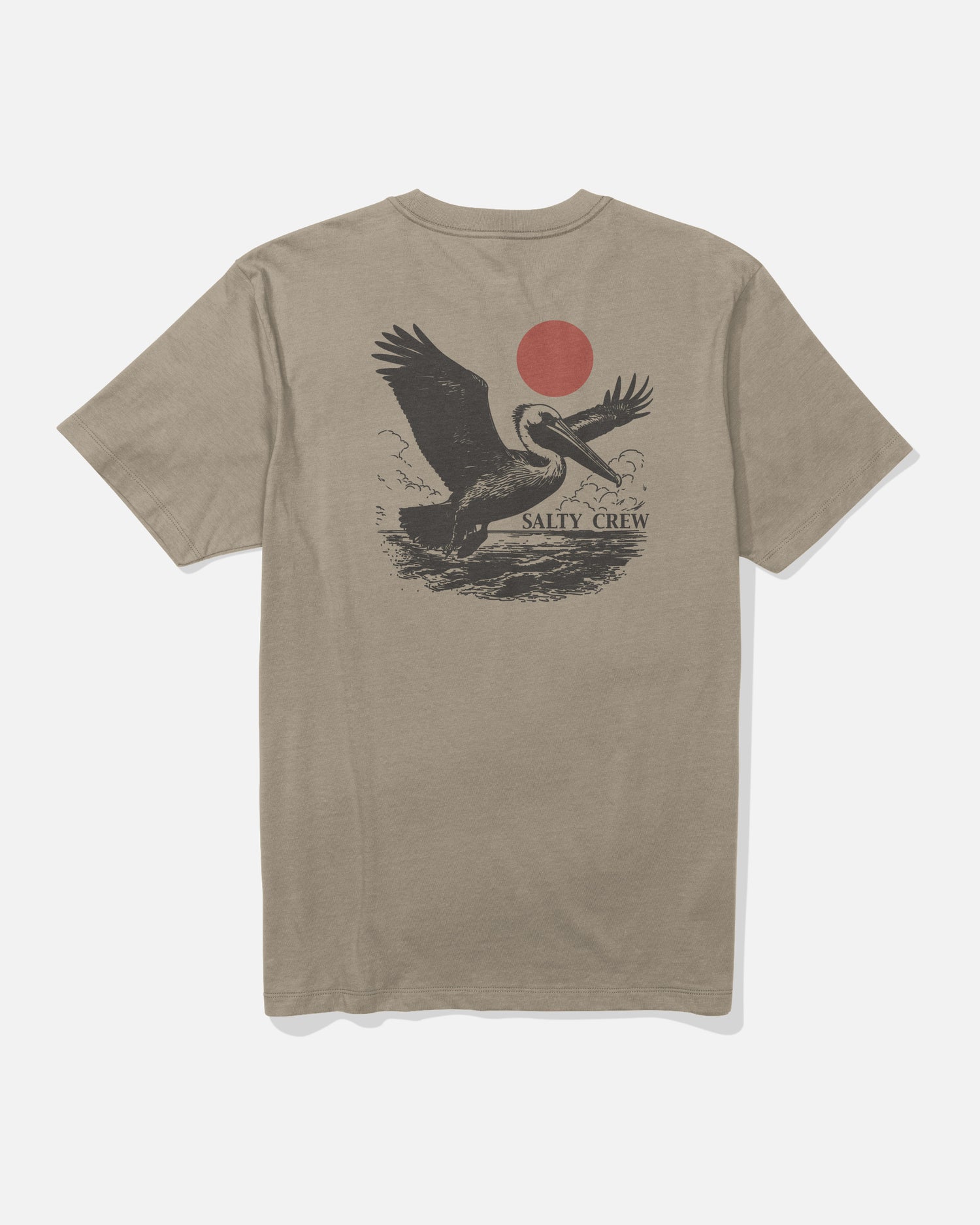 Back view of the Peli Tee - Twig. 