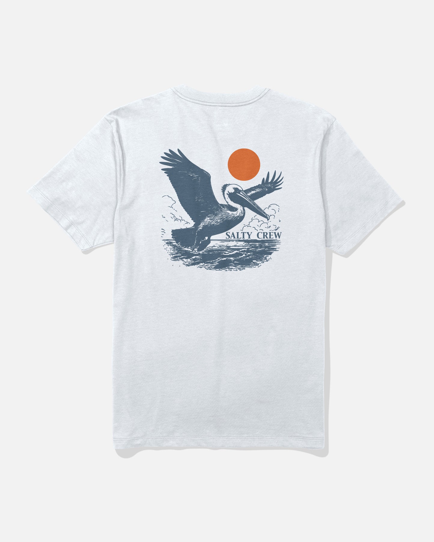 Back view of the Peli Tee - White. 