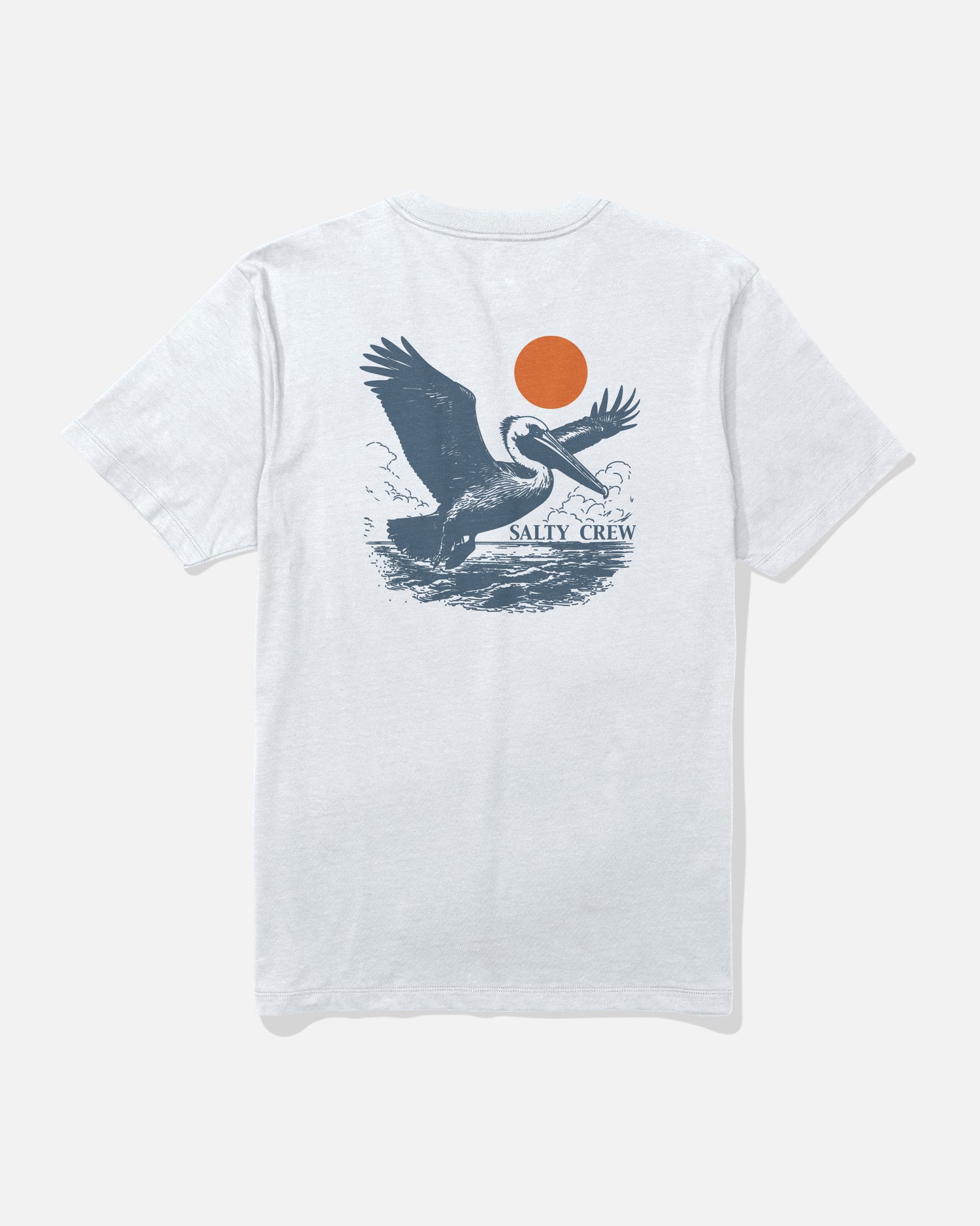 Back view of the Peli Tee - White. 