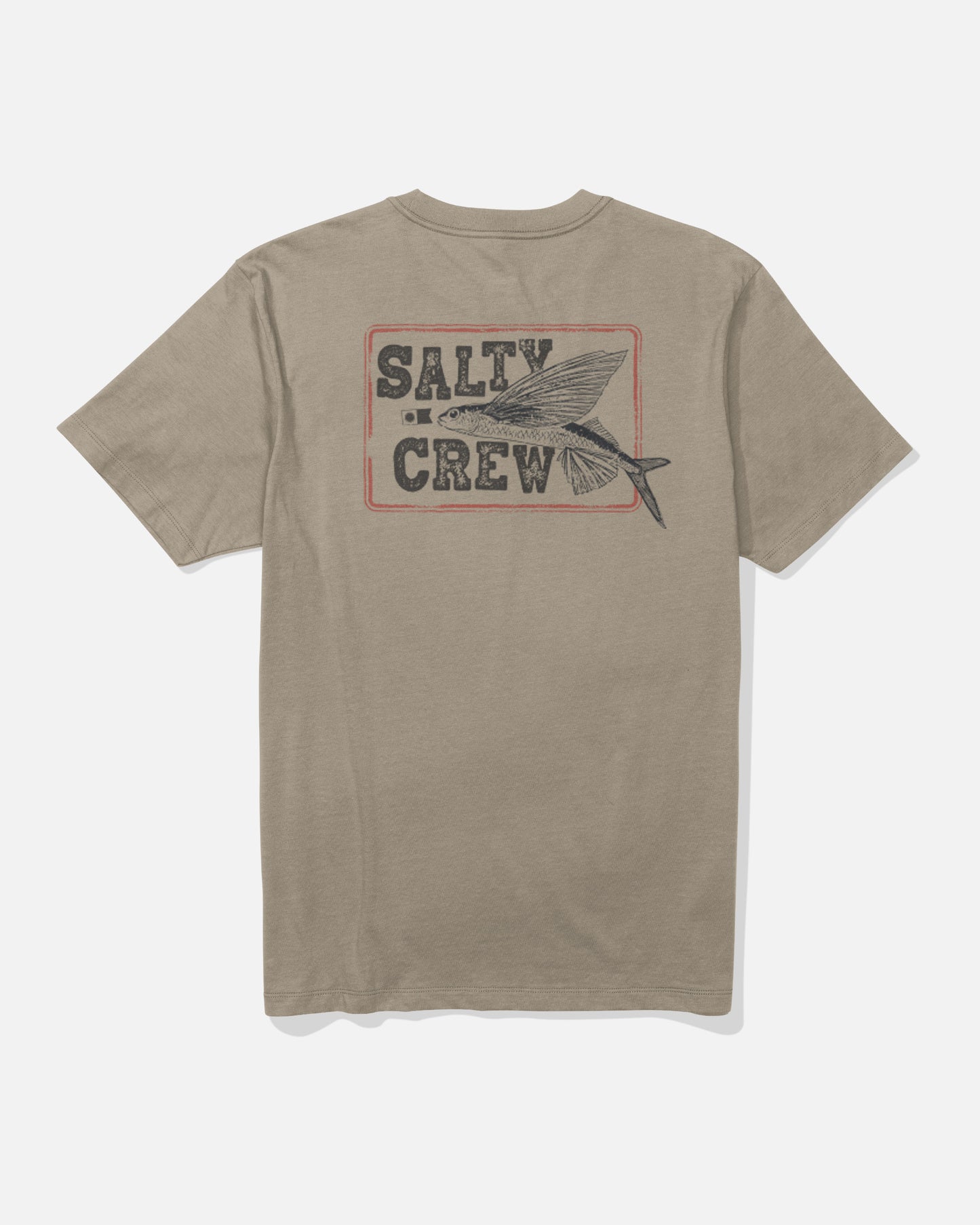 Back view of the Flyer Tee - Twig. 