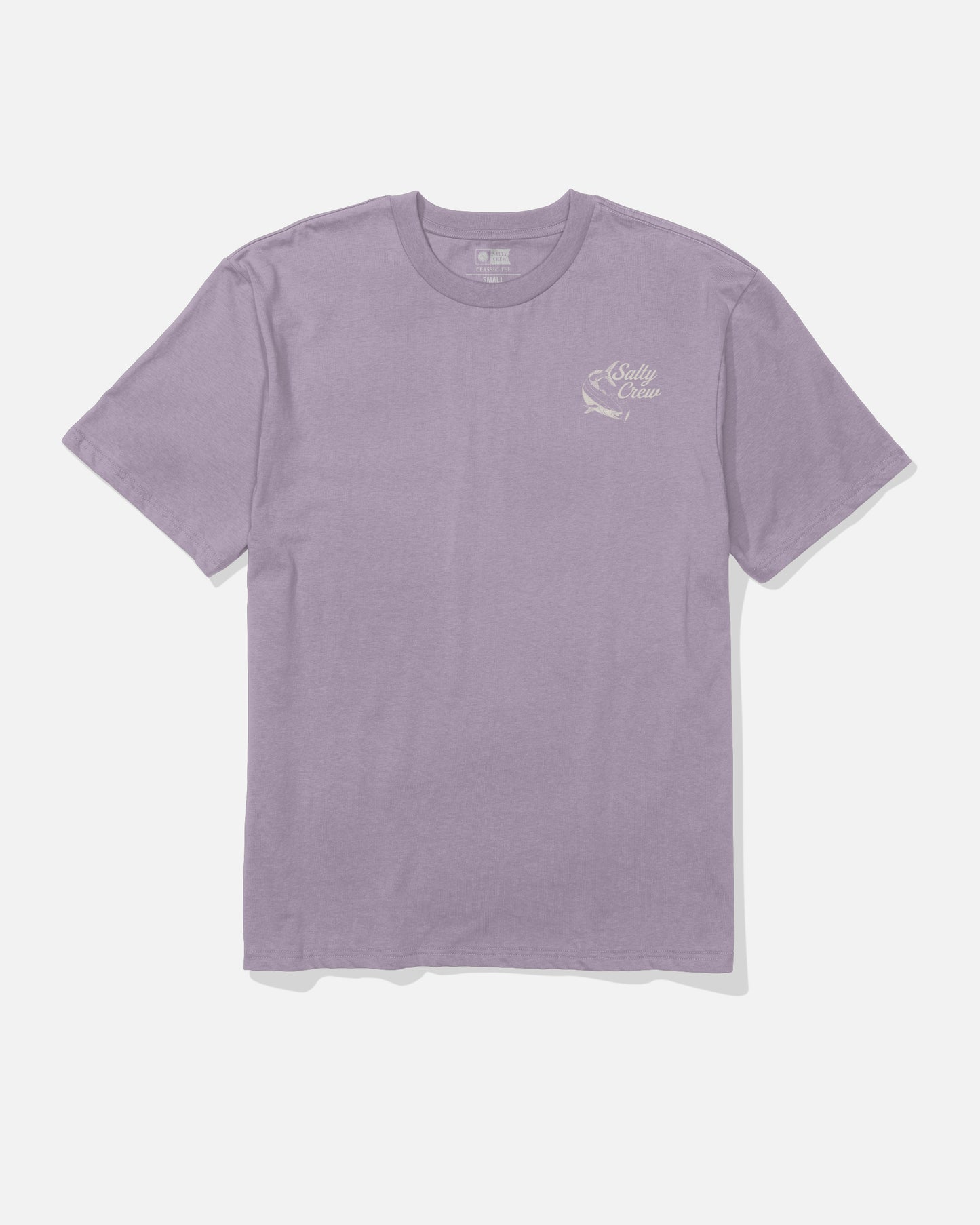 Front view of the Kelp Control Classic Tee - Berry. 