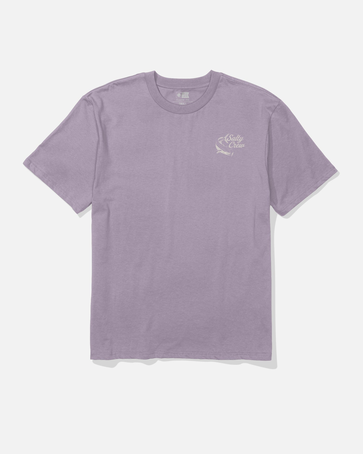 Front view of the Kelp Control Classic Tee - Berry. 