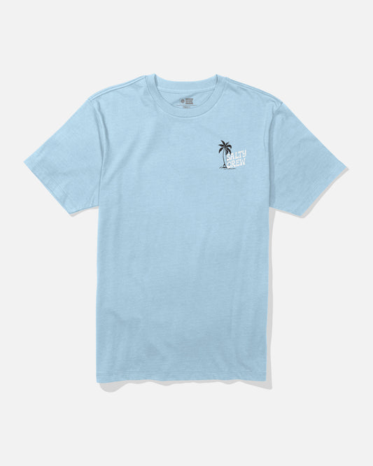 Front view of the Lounge Tee - Clear Sky 