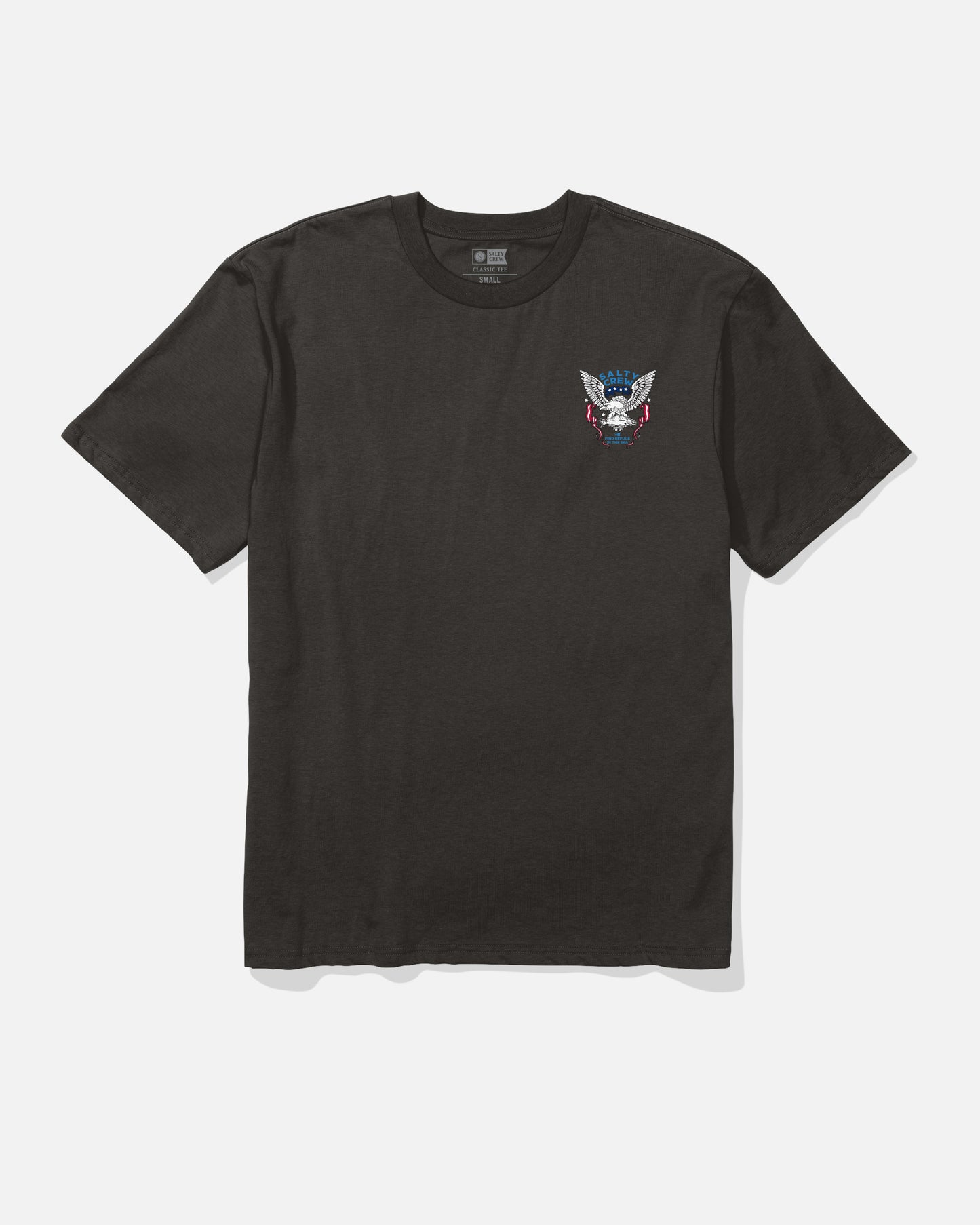 Front view of the America Talon Tee - Black.