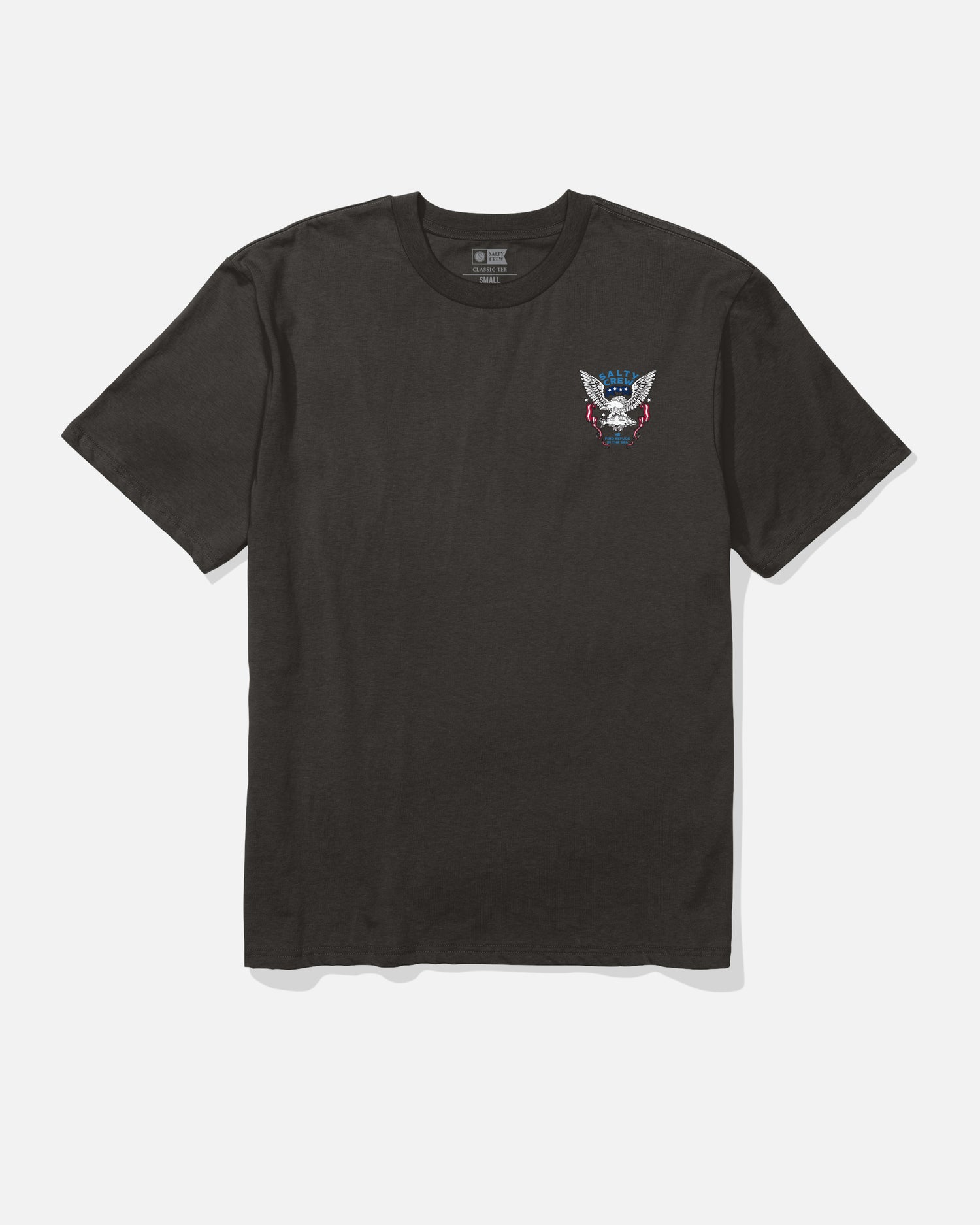 Front view of the America Talon Tee - Black.