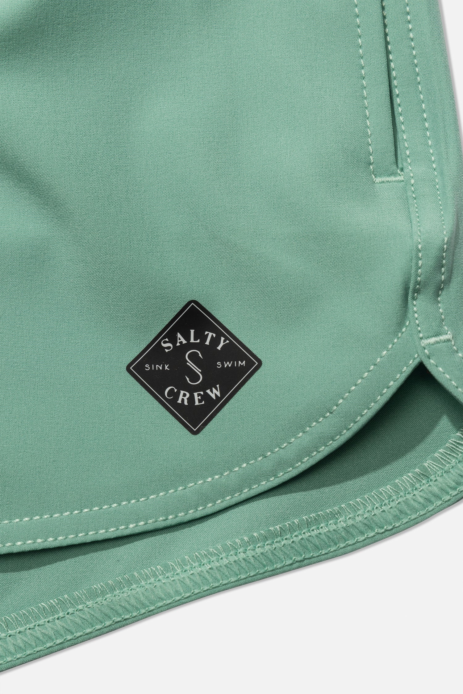 Detail photo of the Beacons Short - Sea Glass. 