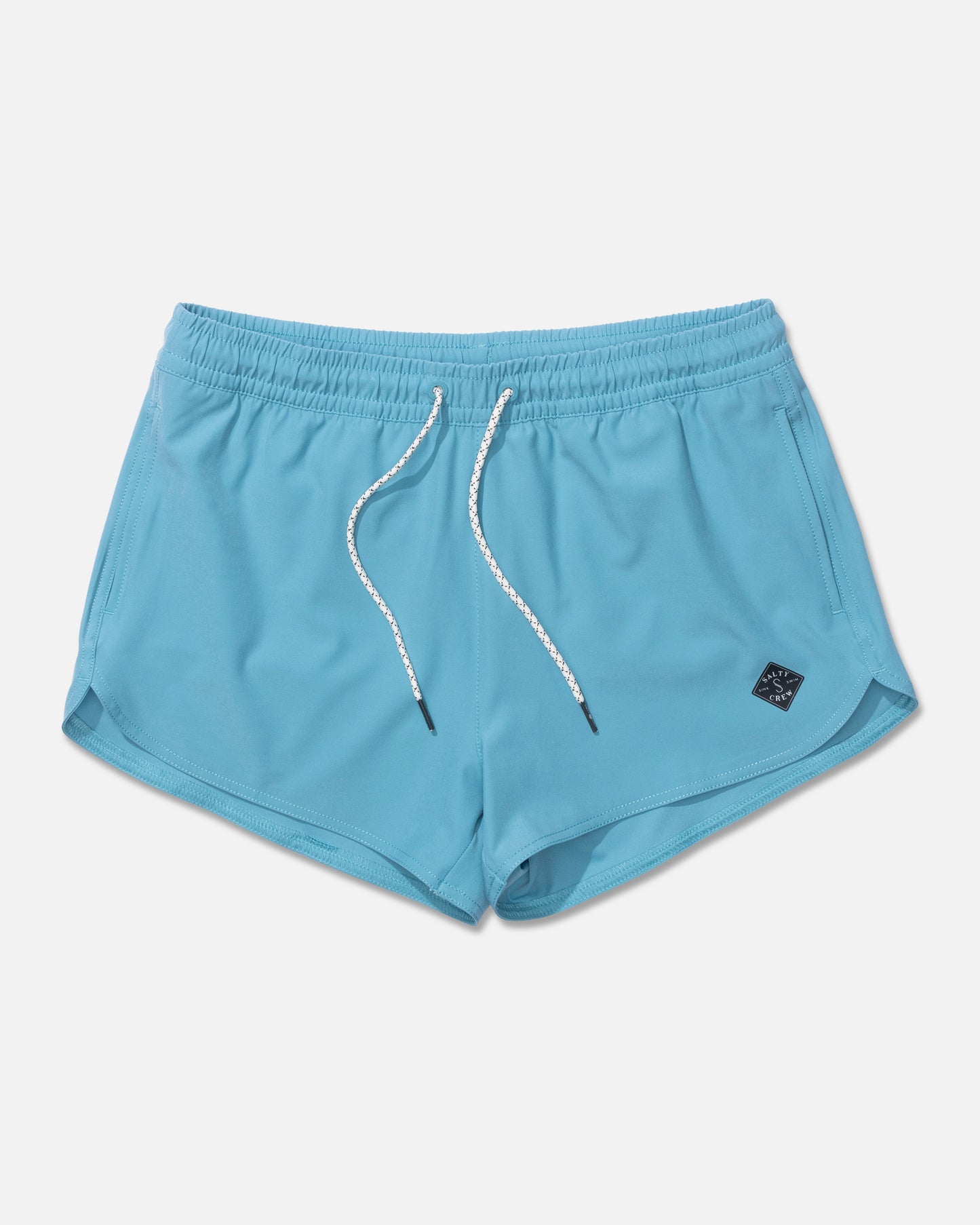 Studio image of the Beacons Short - Lagoon Blue. 