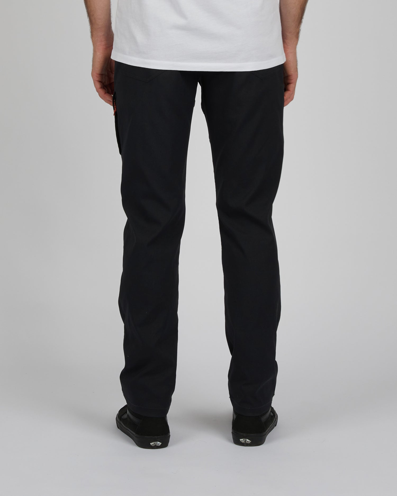 On body back of the Midway Tech Pant - Black. 
