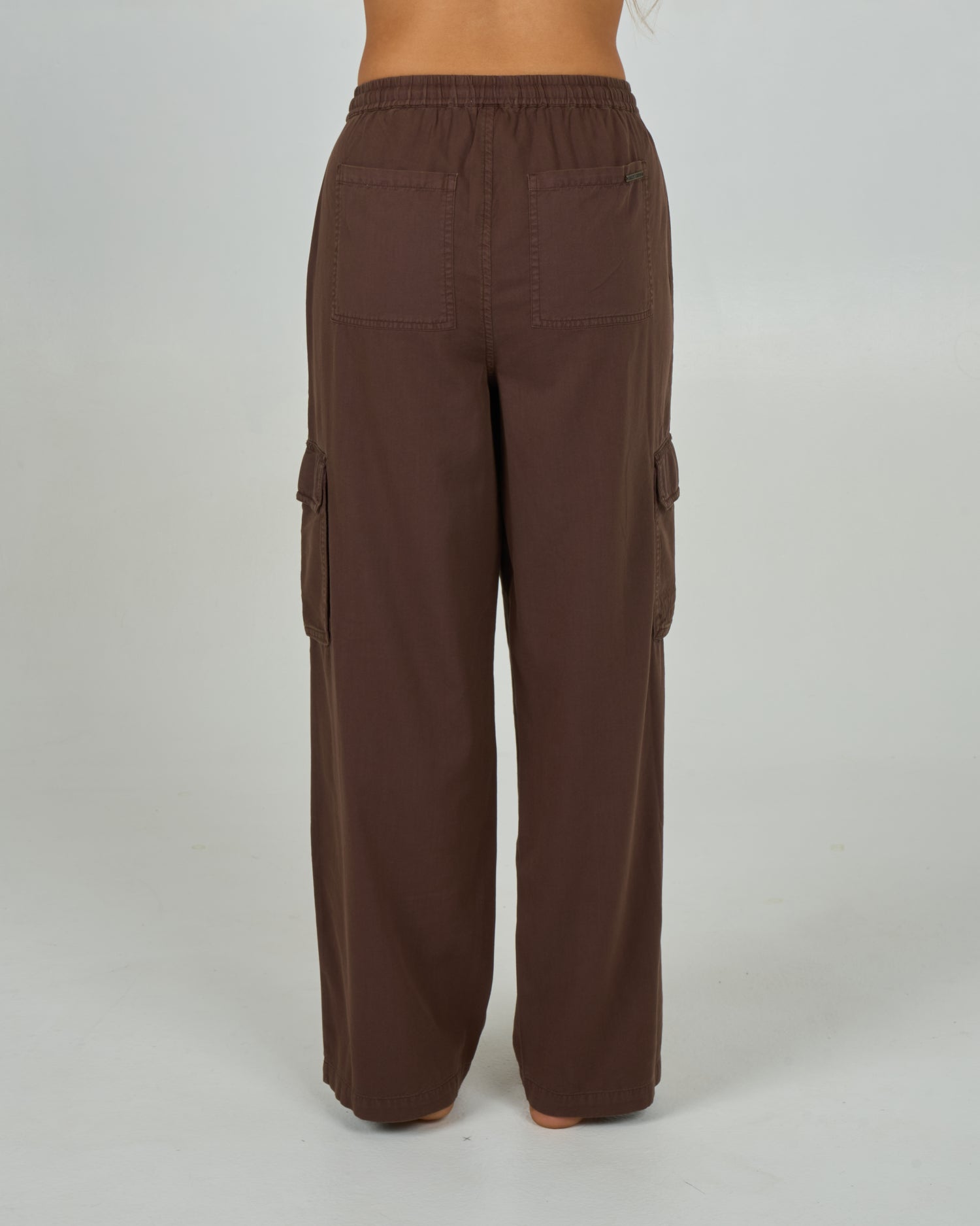 Back view of the Driftwood Pant - Espresso. 