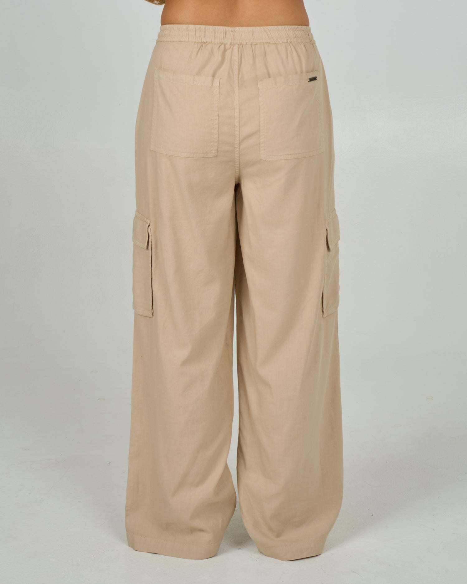 Back view of the Driftwood Pant - Sand Dune. 