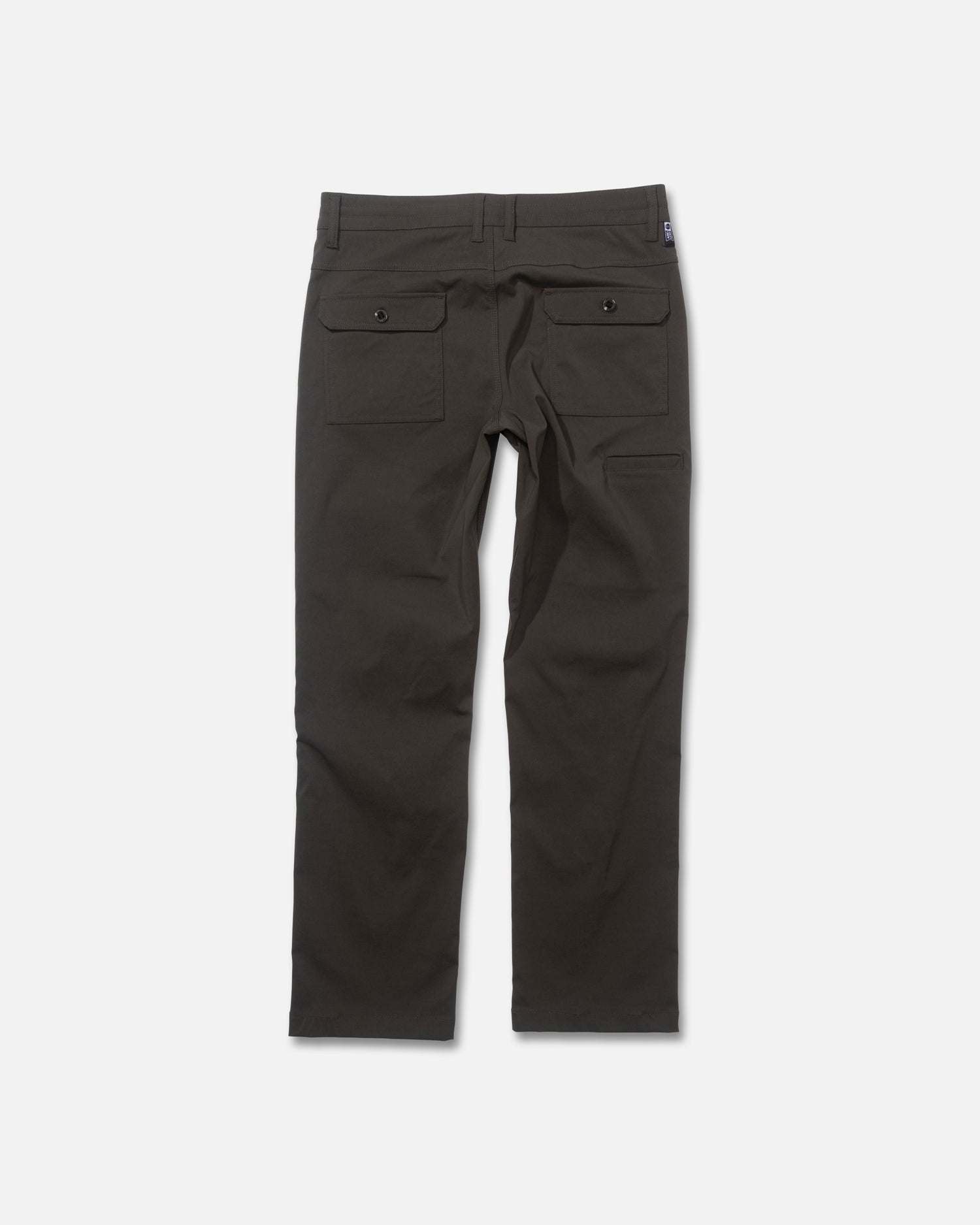 Back view of the Transom Tech Pants - Deep Forest. 