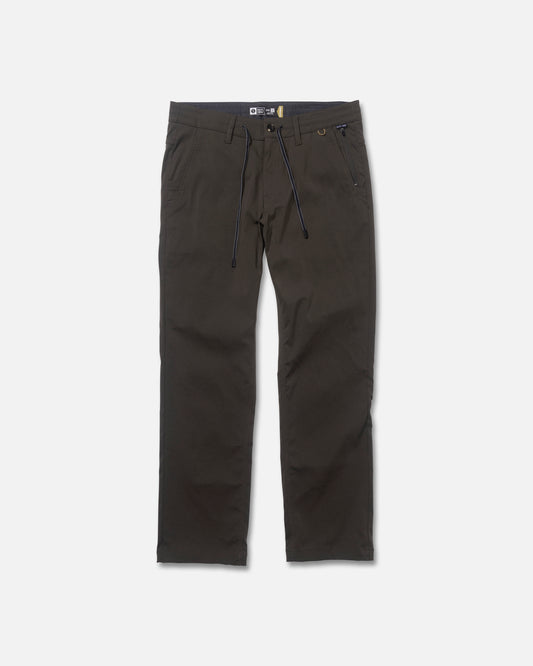 Front view of the Transom Tech Pants - Deep Forest. 