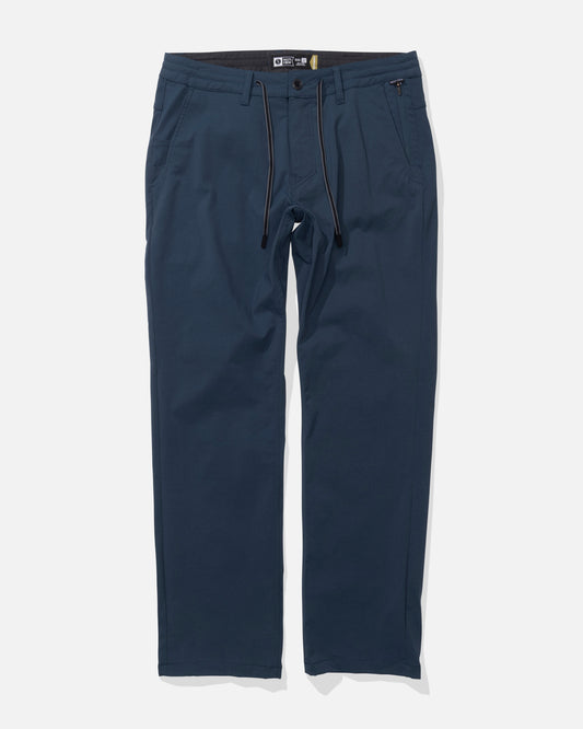 Front view of the Transom Tech Pants - Navy. 