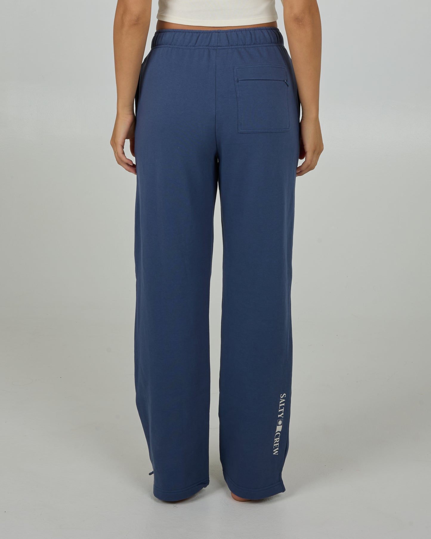 Back view of the Flagship Pant - Indigo. 