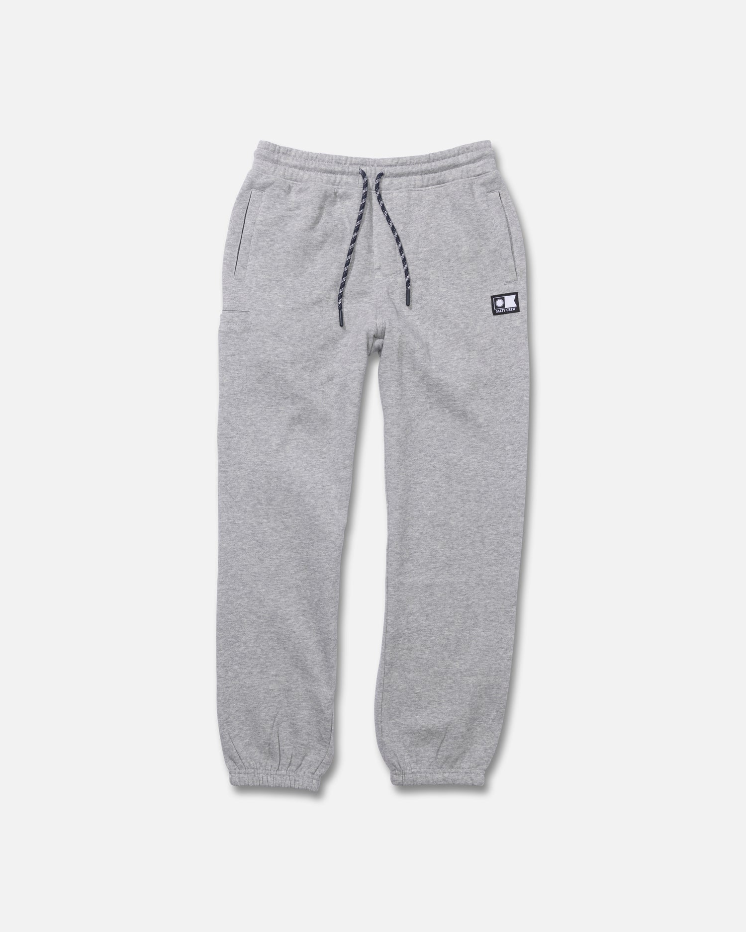 Front view of the Crewser Boys Pant - Athletic Heather. 