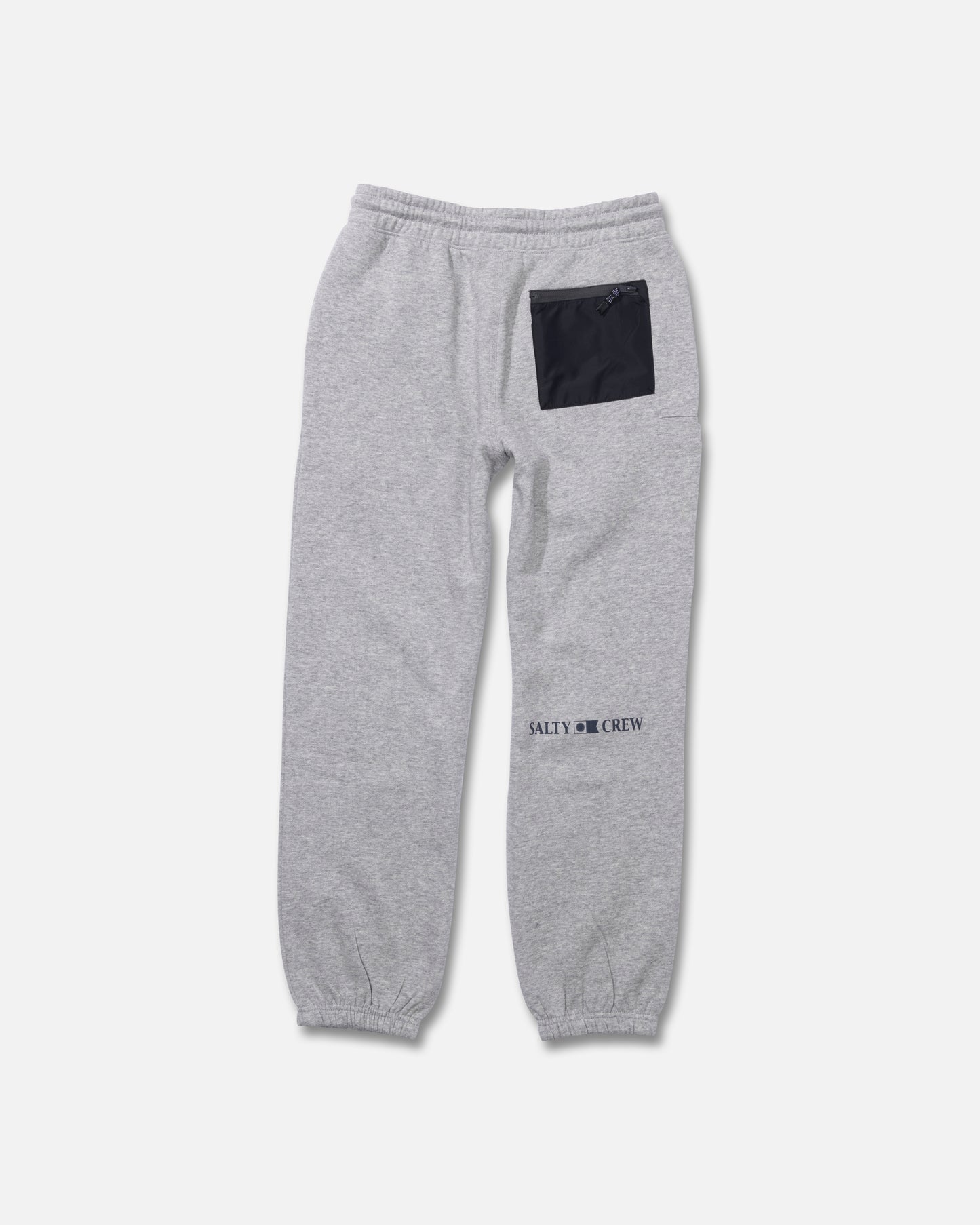 Back view of the Crewser Boys Pant - Athletic Heather. 