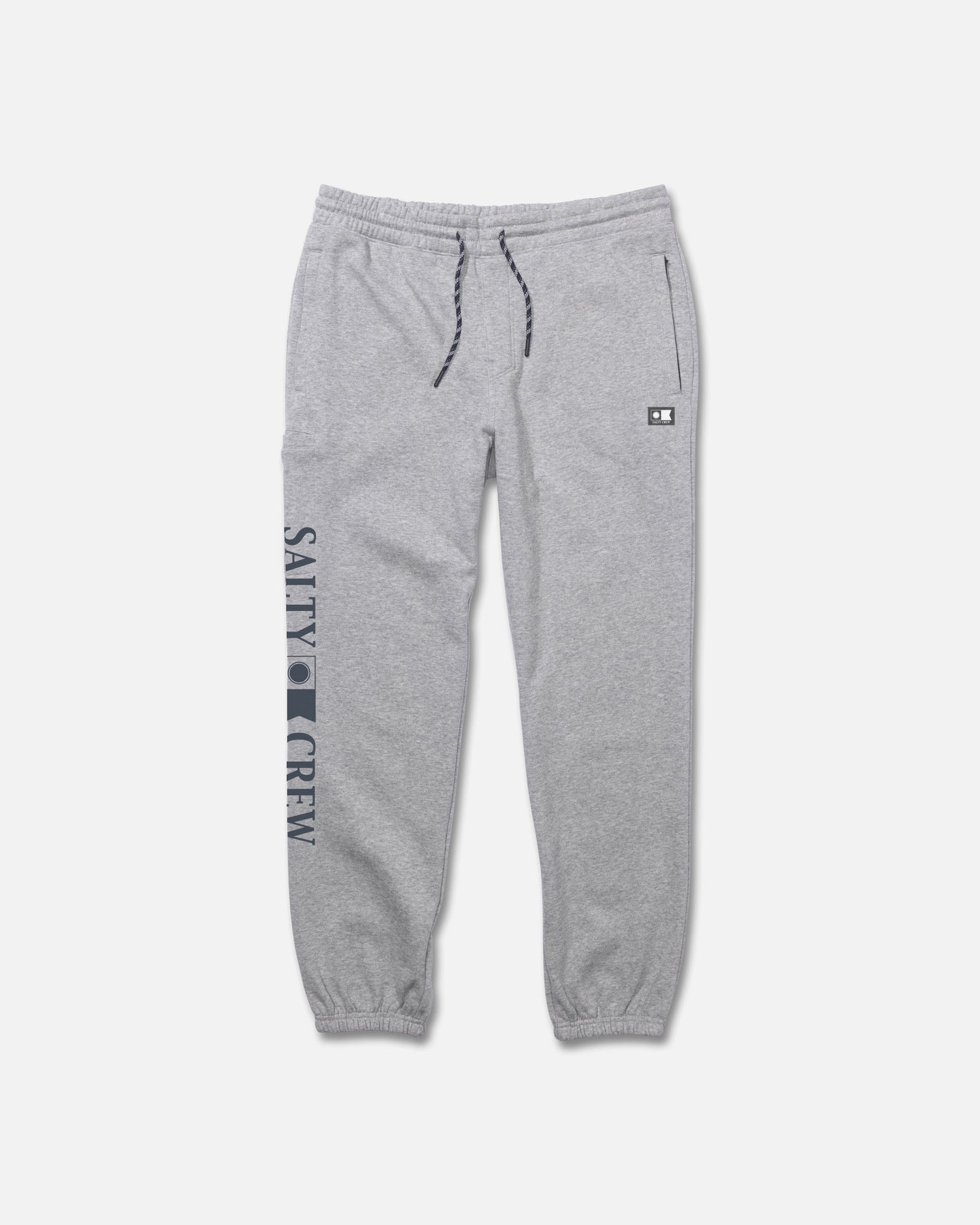 Front view of the Crewser Boys Pant - Athletic Heather. 