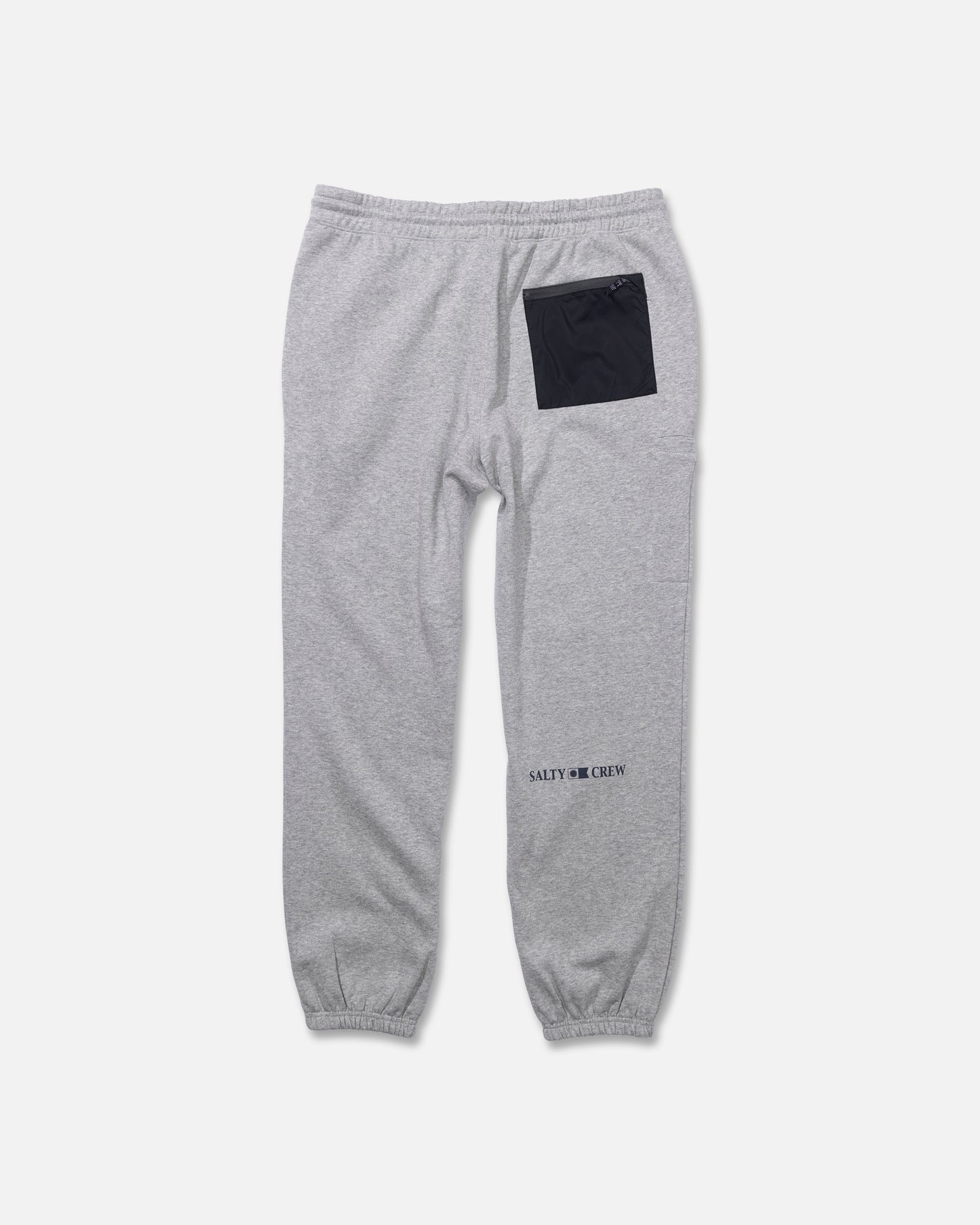 Back view of Crewser Fleece Pant - Athletic Heather. 