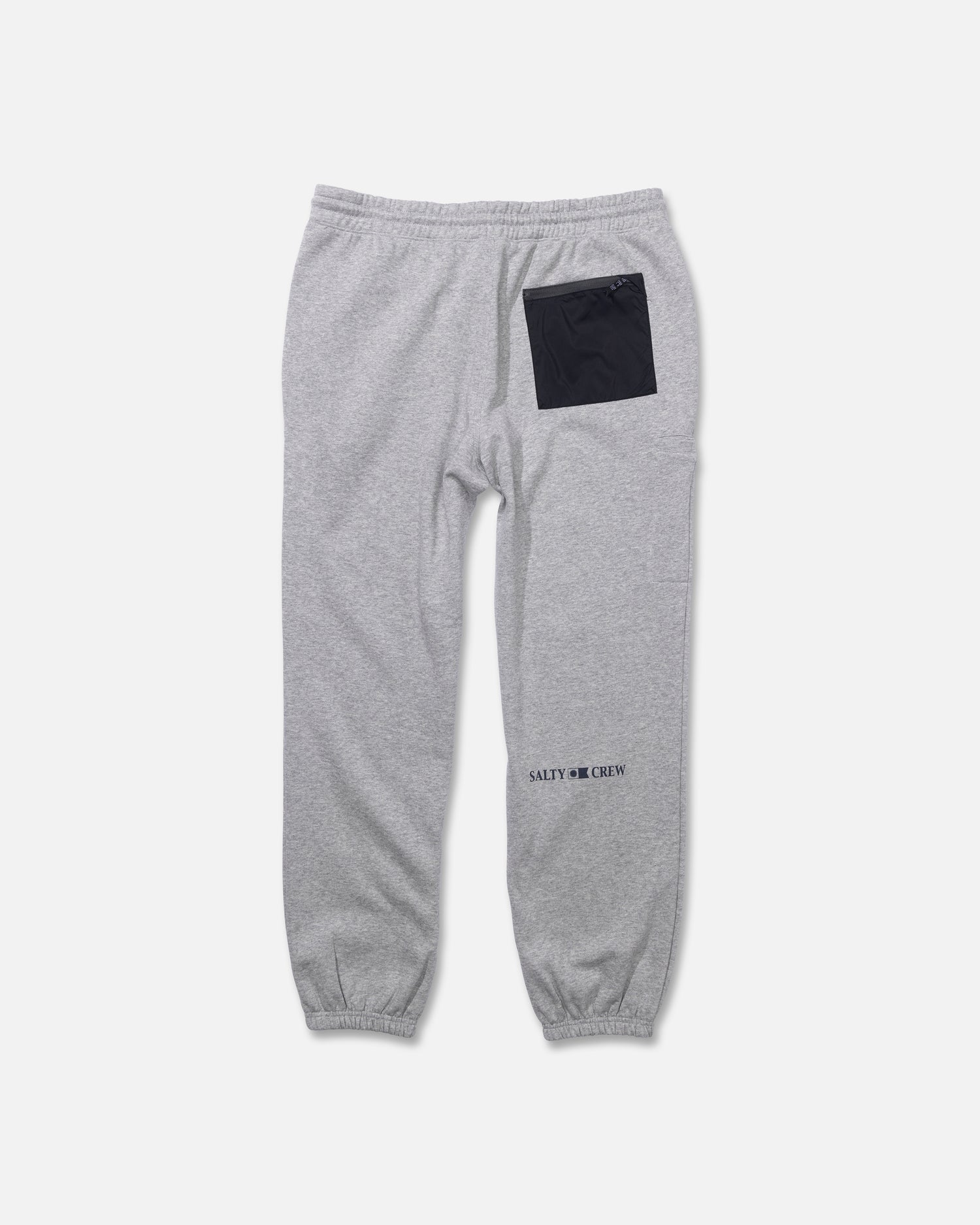 Back view of Crewser Fleece Pant - Athletic Heather. 