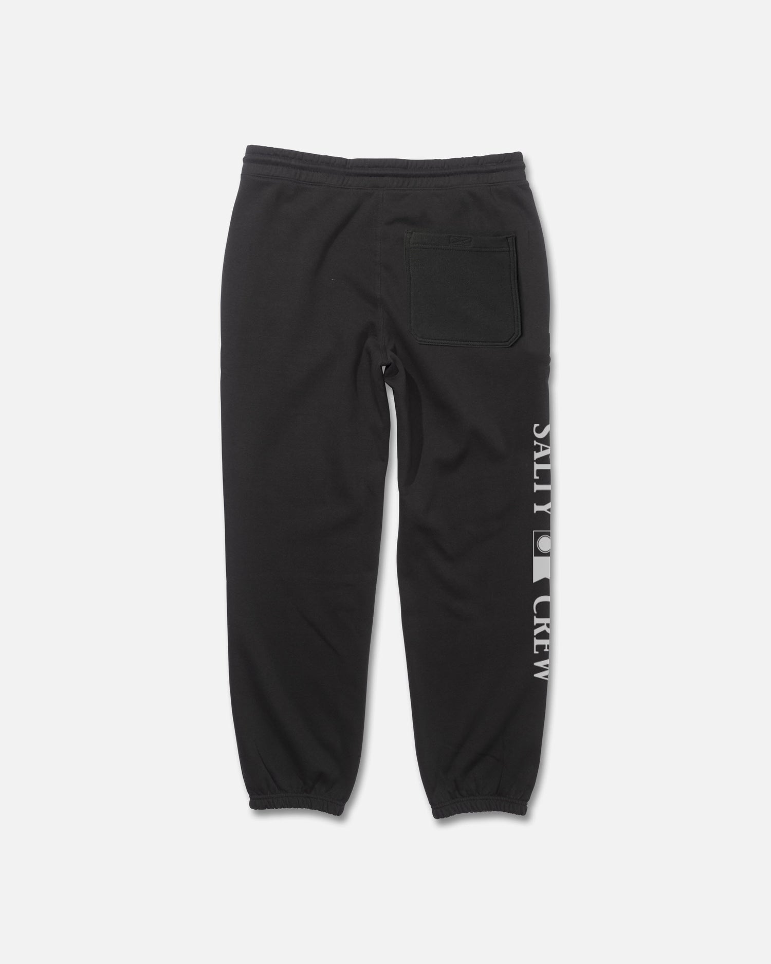 Back view of the Crewser Boys Pant - Pirate Black. 