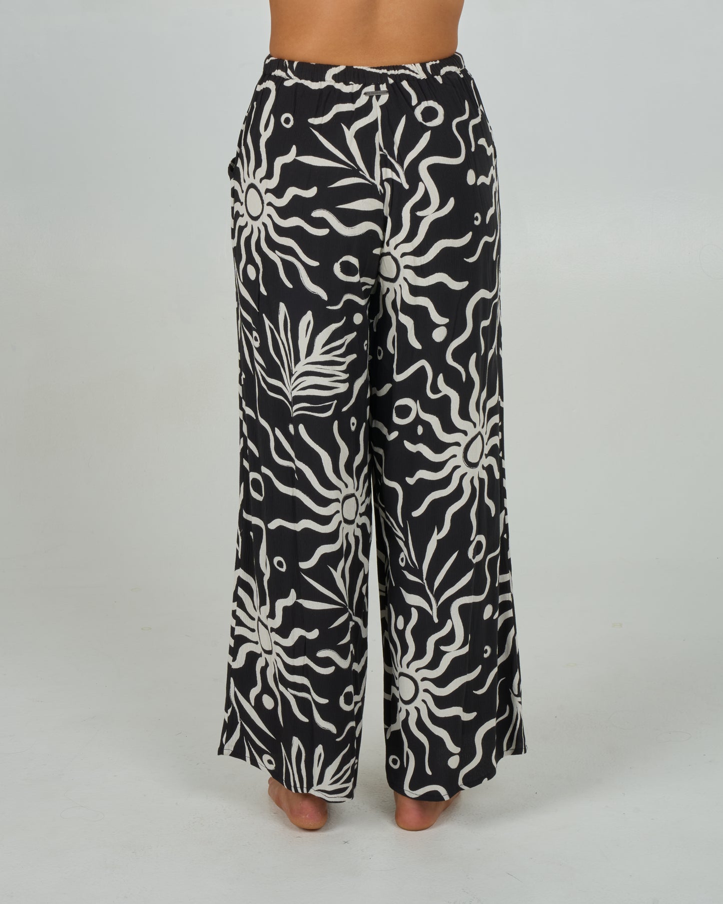 Back view of the Cabana Pant - Black. 