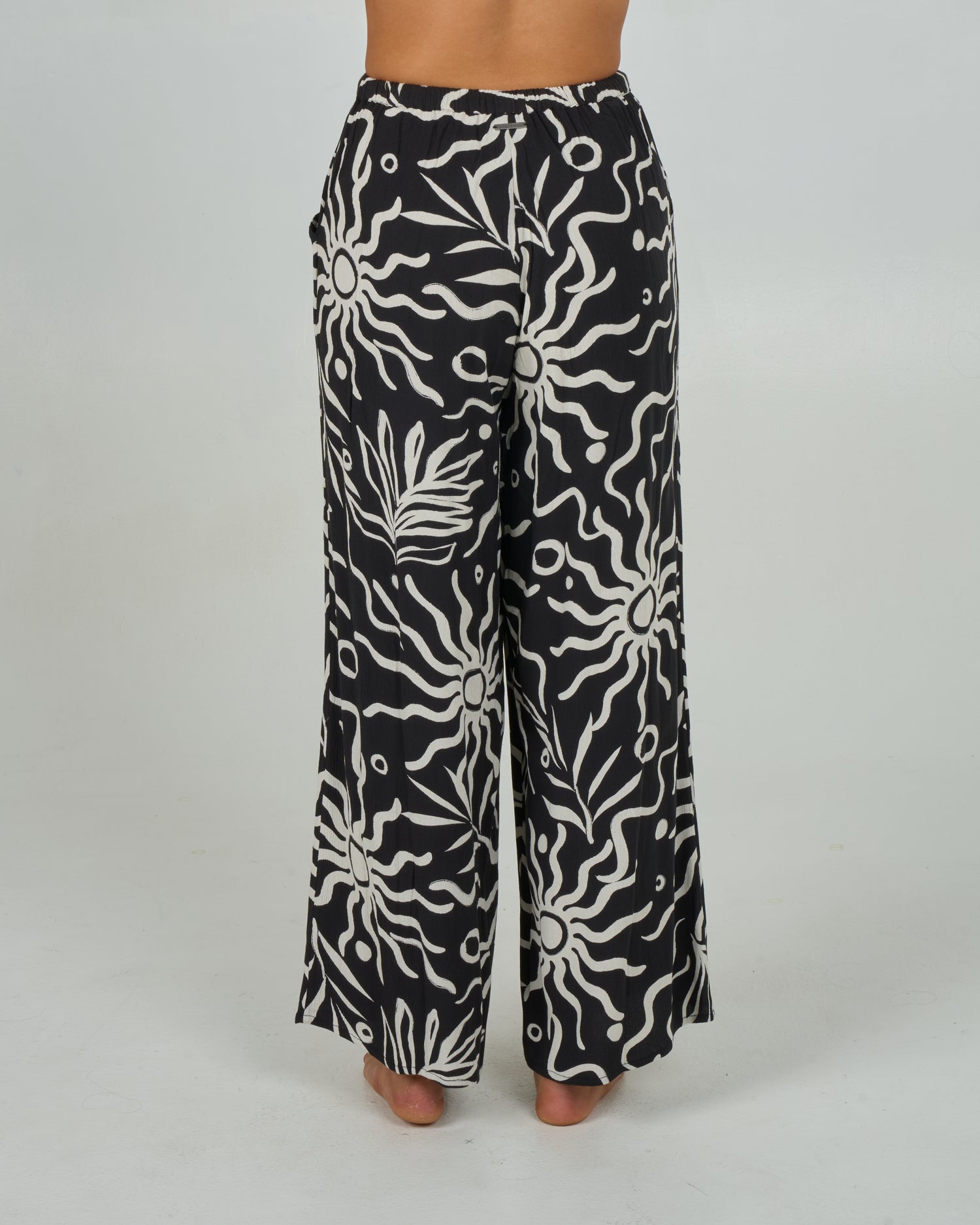 Back view of the Cabana Pant - Black. 