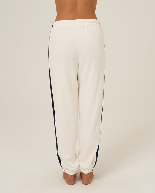 Back view of the Maritime Sweatpant - Off White. 